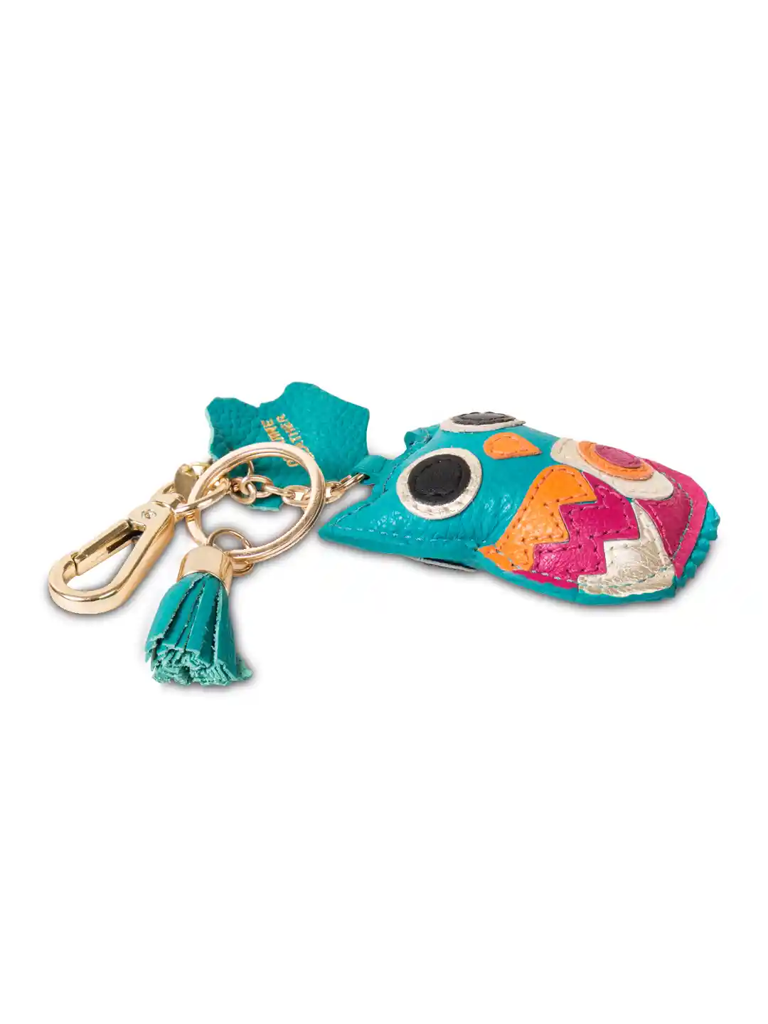 Buy Chumbak Blue Printed Owl Bag Charm - Key chain for Women