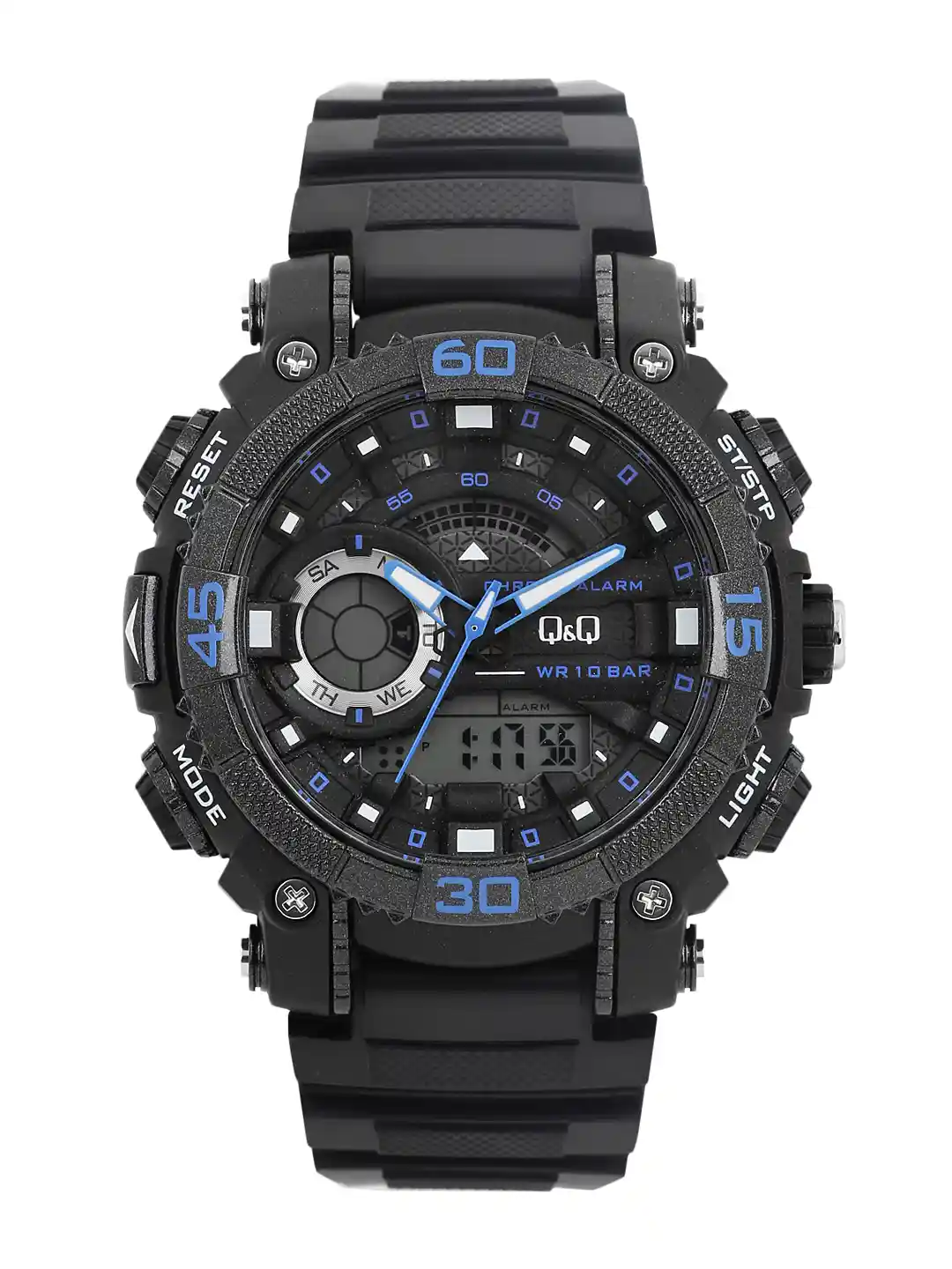 Buy Q&Q Men Black Analogue Digital Watch GW87J003Y Watches for