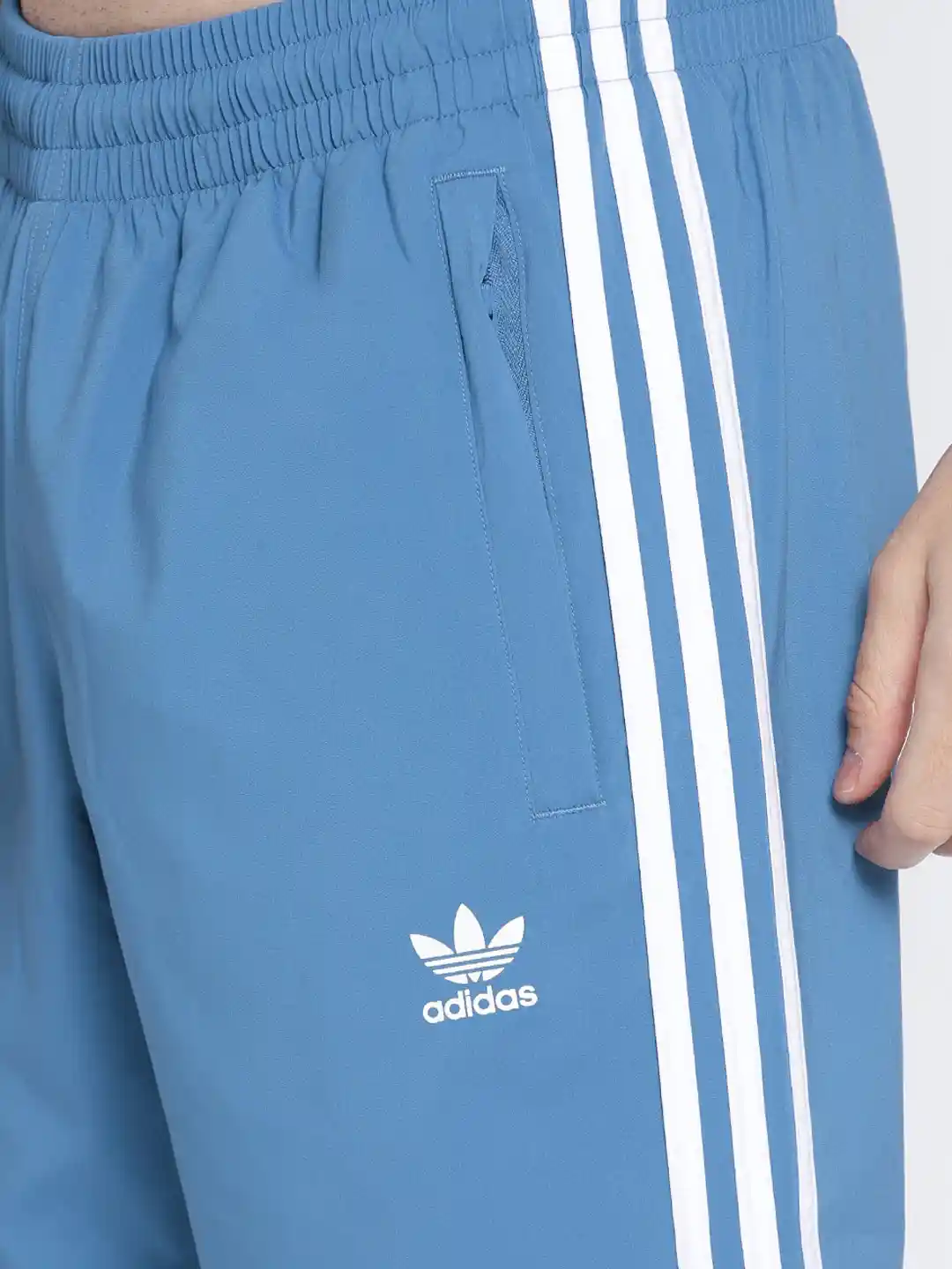 Buy ADIDAS Originals Men Blue Stripes Swim Shorts DN0159 Swim