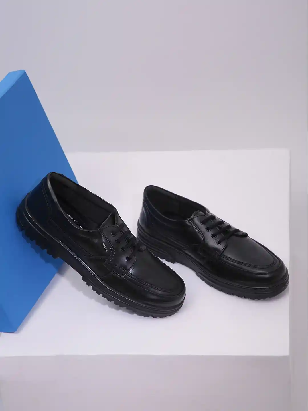 Buy Windsor By Liberty Men Black Leather Formal Derbys Formal