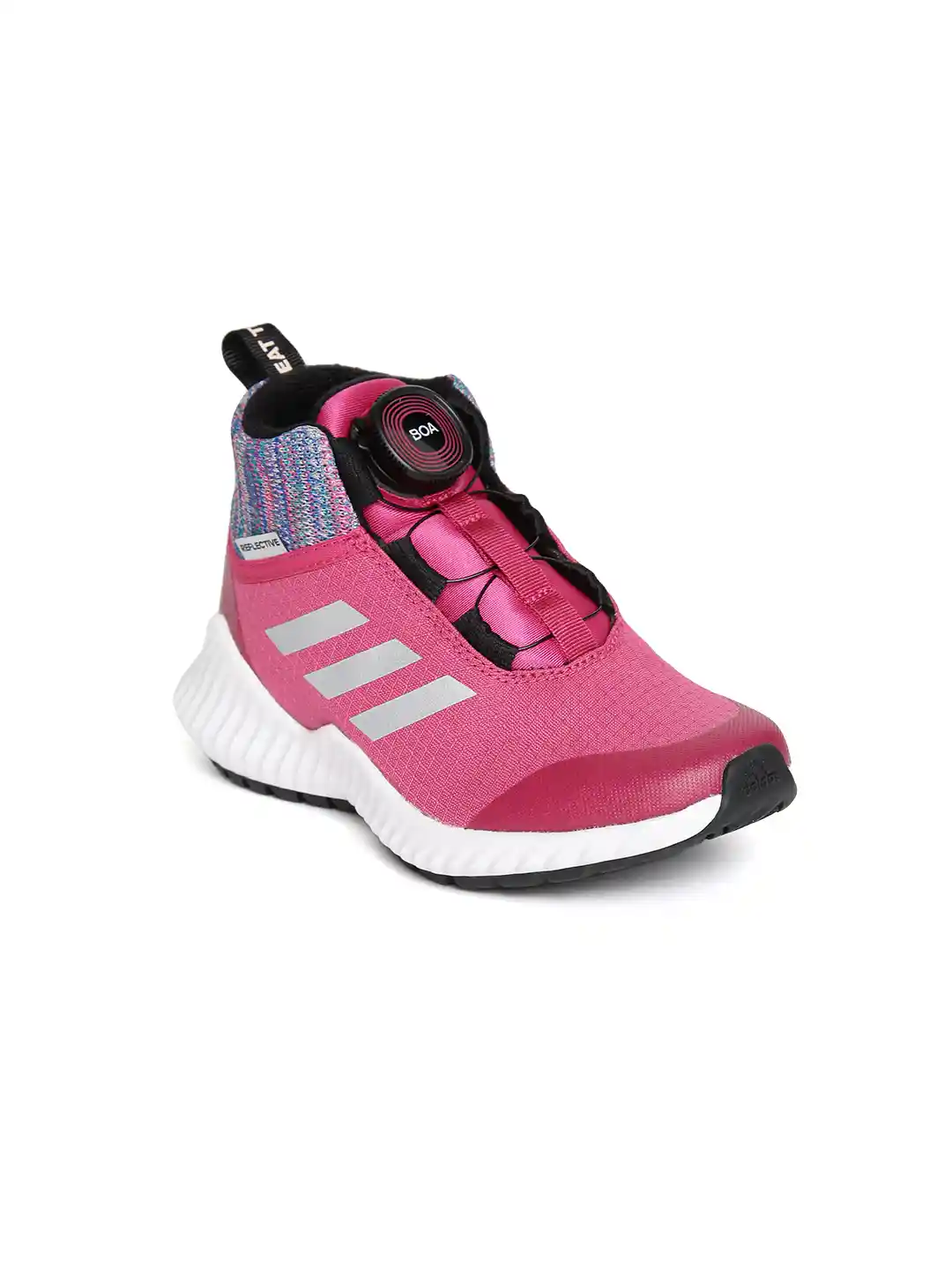 Adidas Kids Girls Pink Fortatrail BOA Beat The Winter Training Shoes