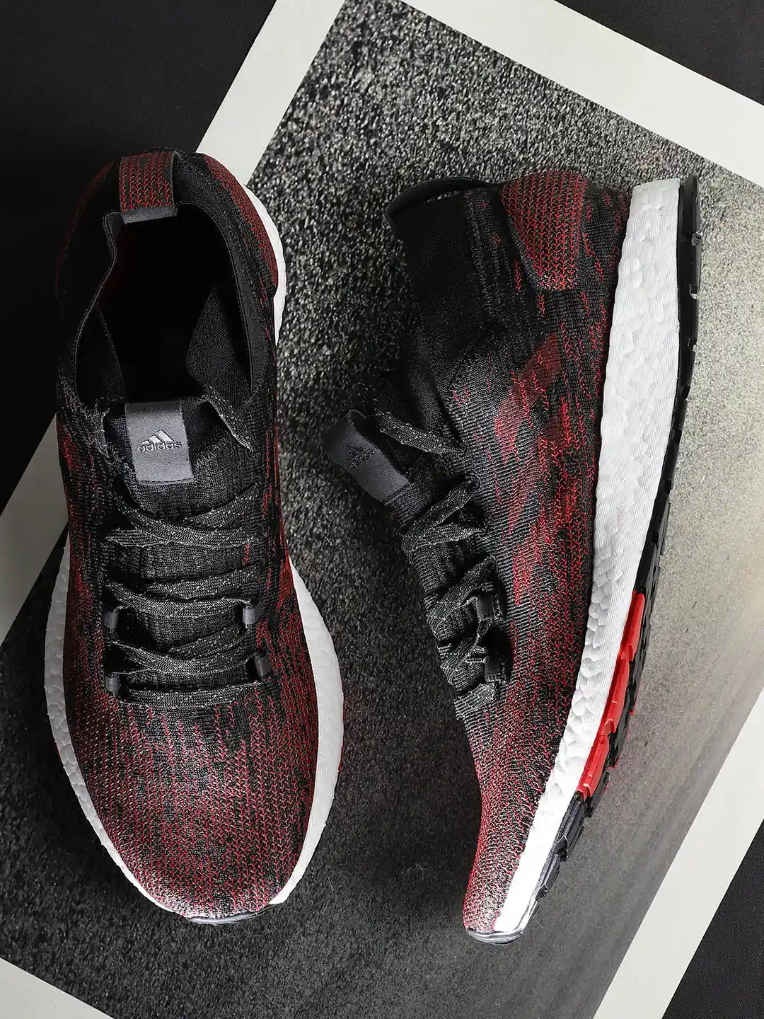 Buy ADIDAS Men Red Black Pureboost RBL Running Shoes Sports