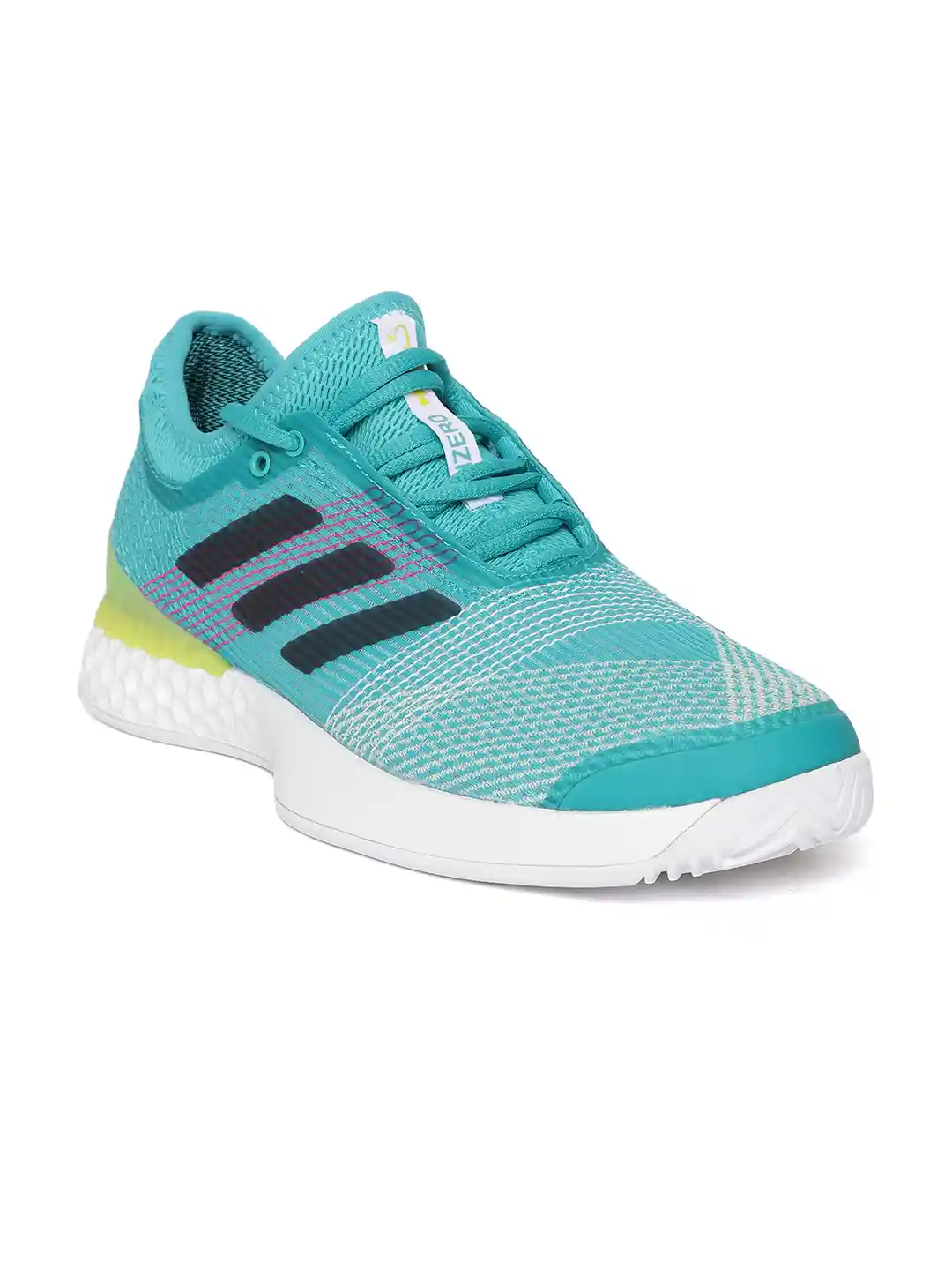 Buy ADIDAS Men Green Off-White ADIZERO Ubersonic Tennis Shoes