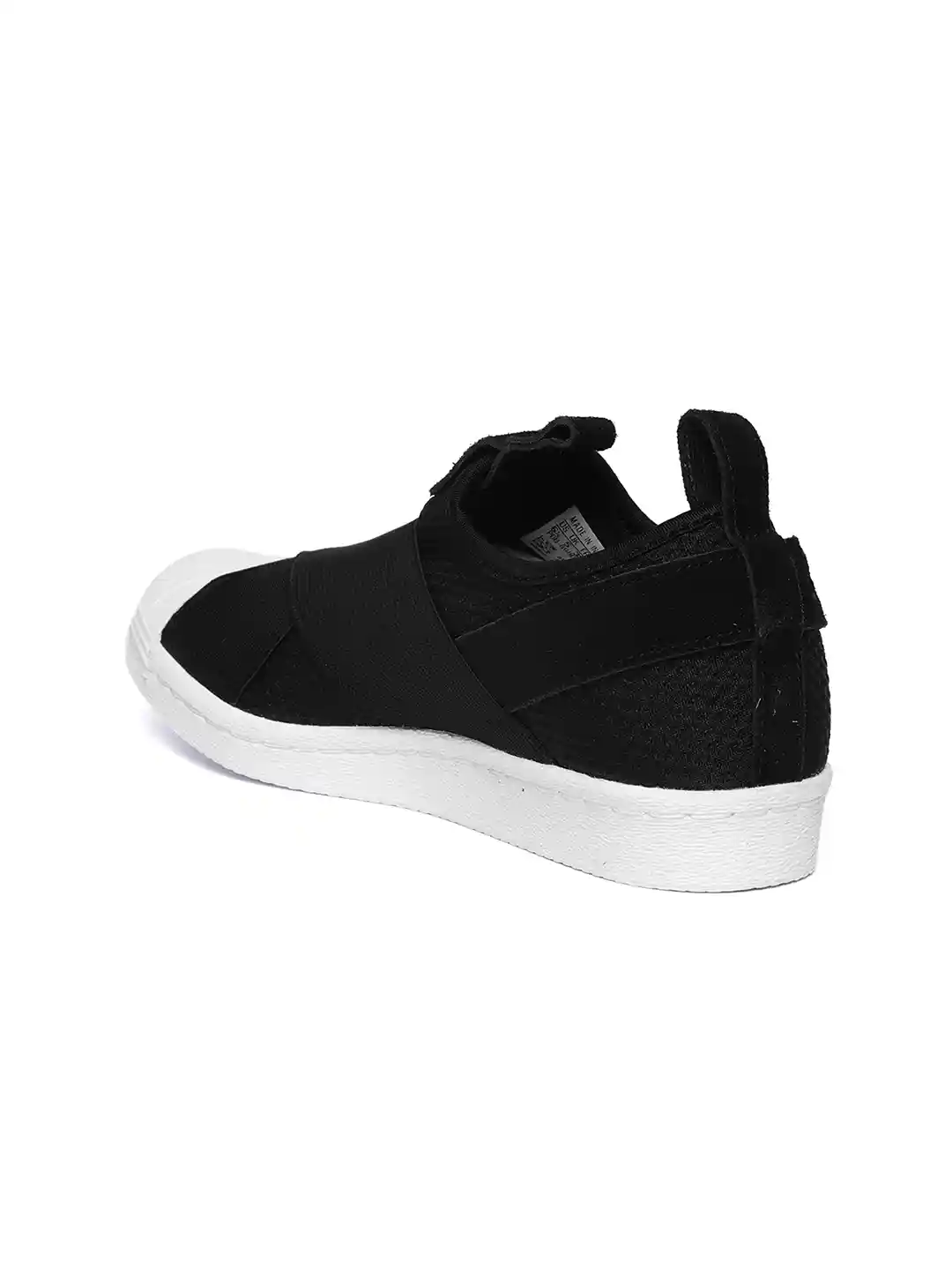 Buy ADIDAS Originals Women Black Superstar Slip-On Sneakers