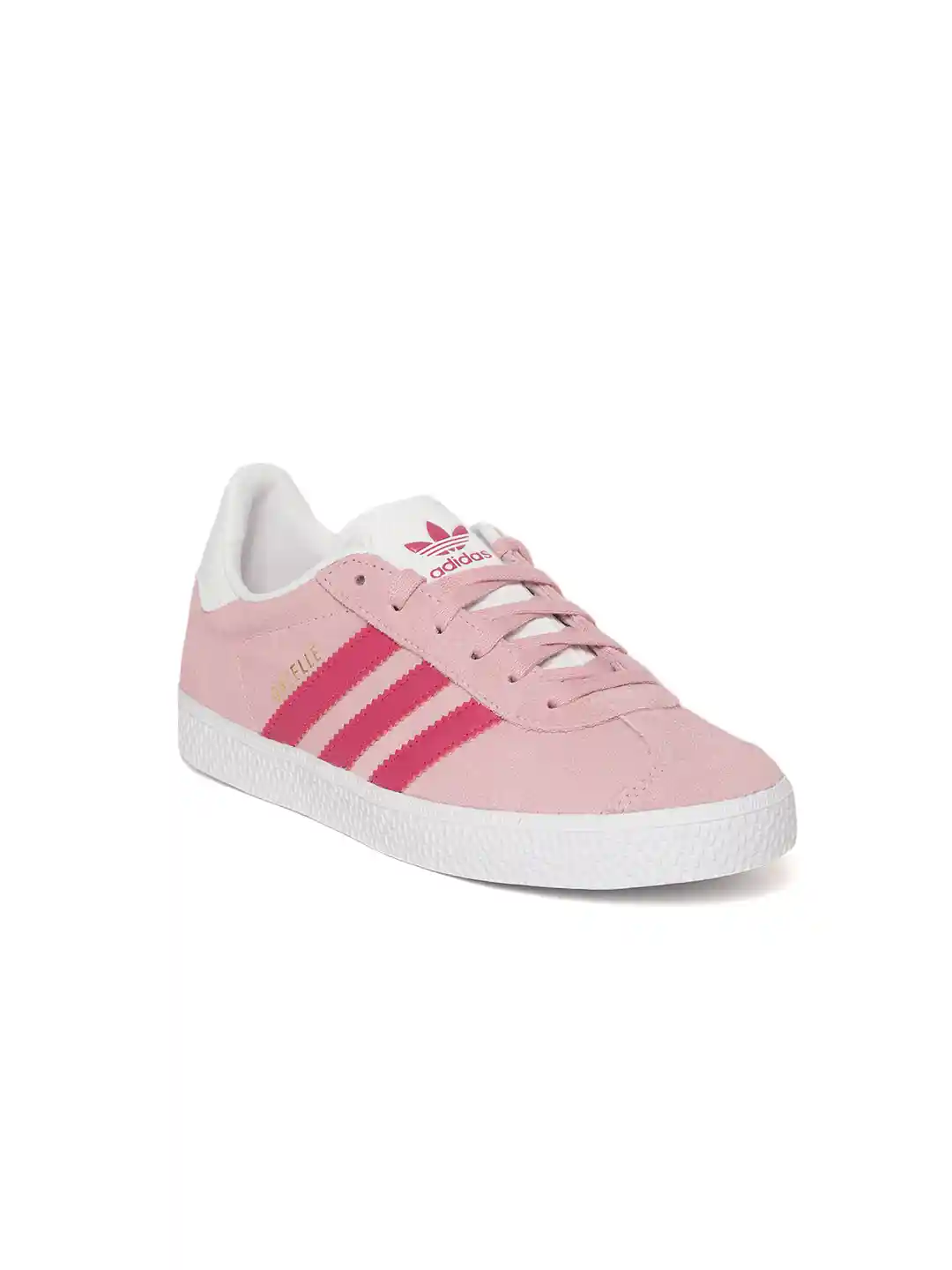 Buy Adidas Originals Kids Pink Gazelle C Suede Sneakers Casual