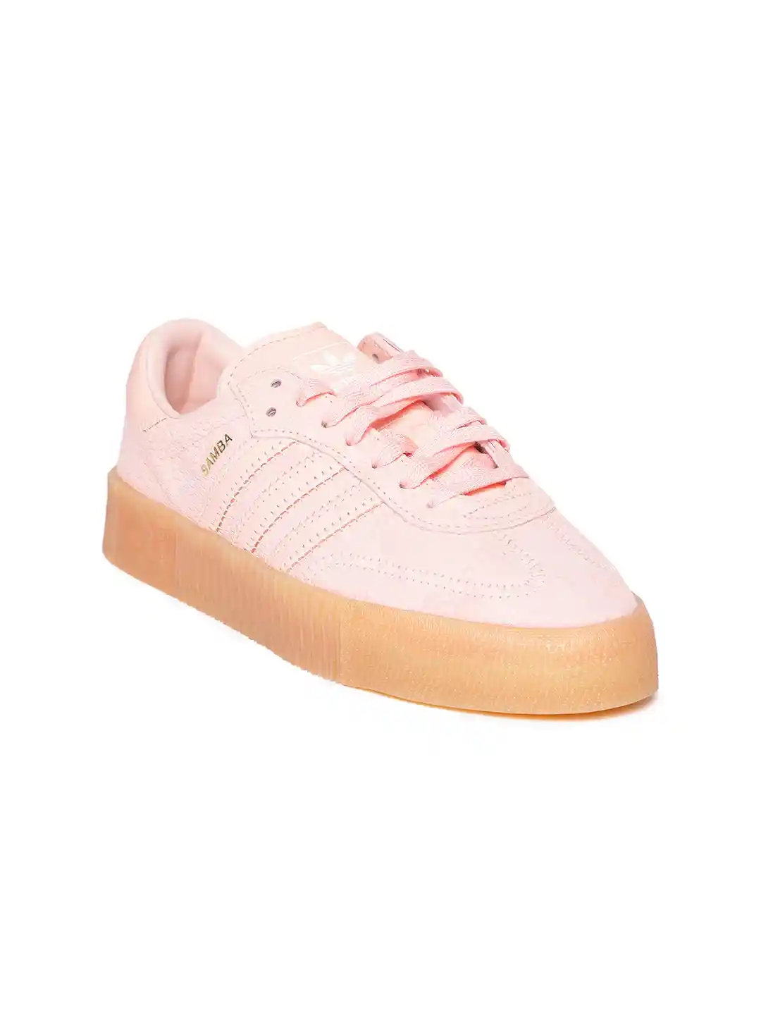 Buy Adidas Originals Women Pink Snake Skin Textured Samba Rose