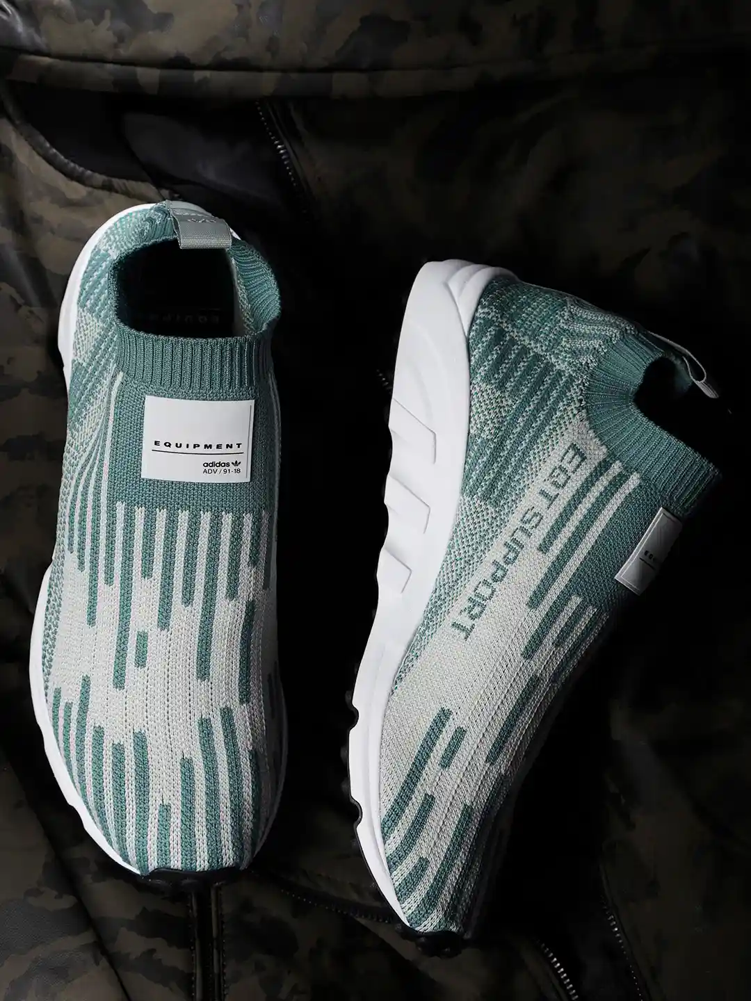 Eqt Shoes Adidas Eqt Support Sock Primeknit Green ADIDAS ORIGINALS