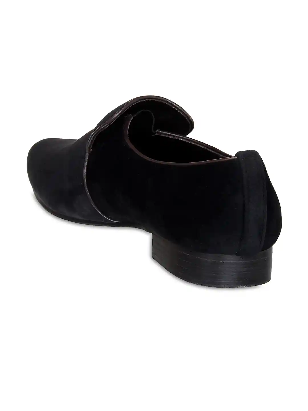 Buy LOZANO Men Black Slip-On Suede Shoes Casual Shoes for Men