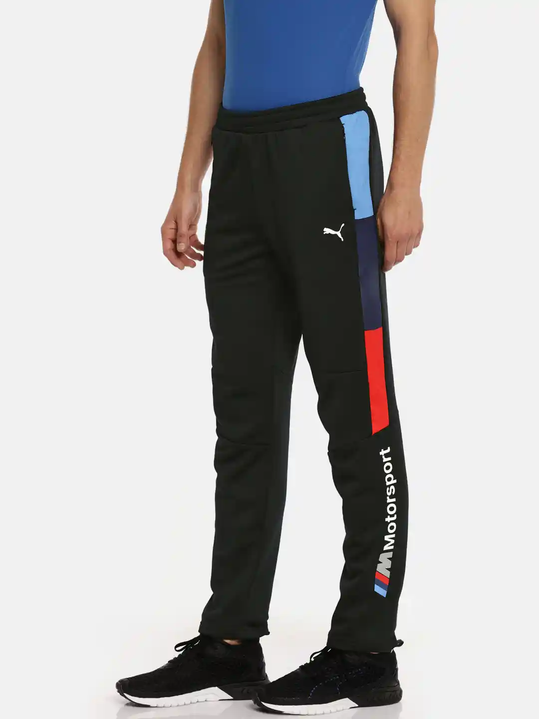 Buy Puma Men Black Solid BMW MMS T7 Track Pants - Track Pants for Men  8102725 | Myntra