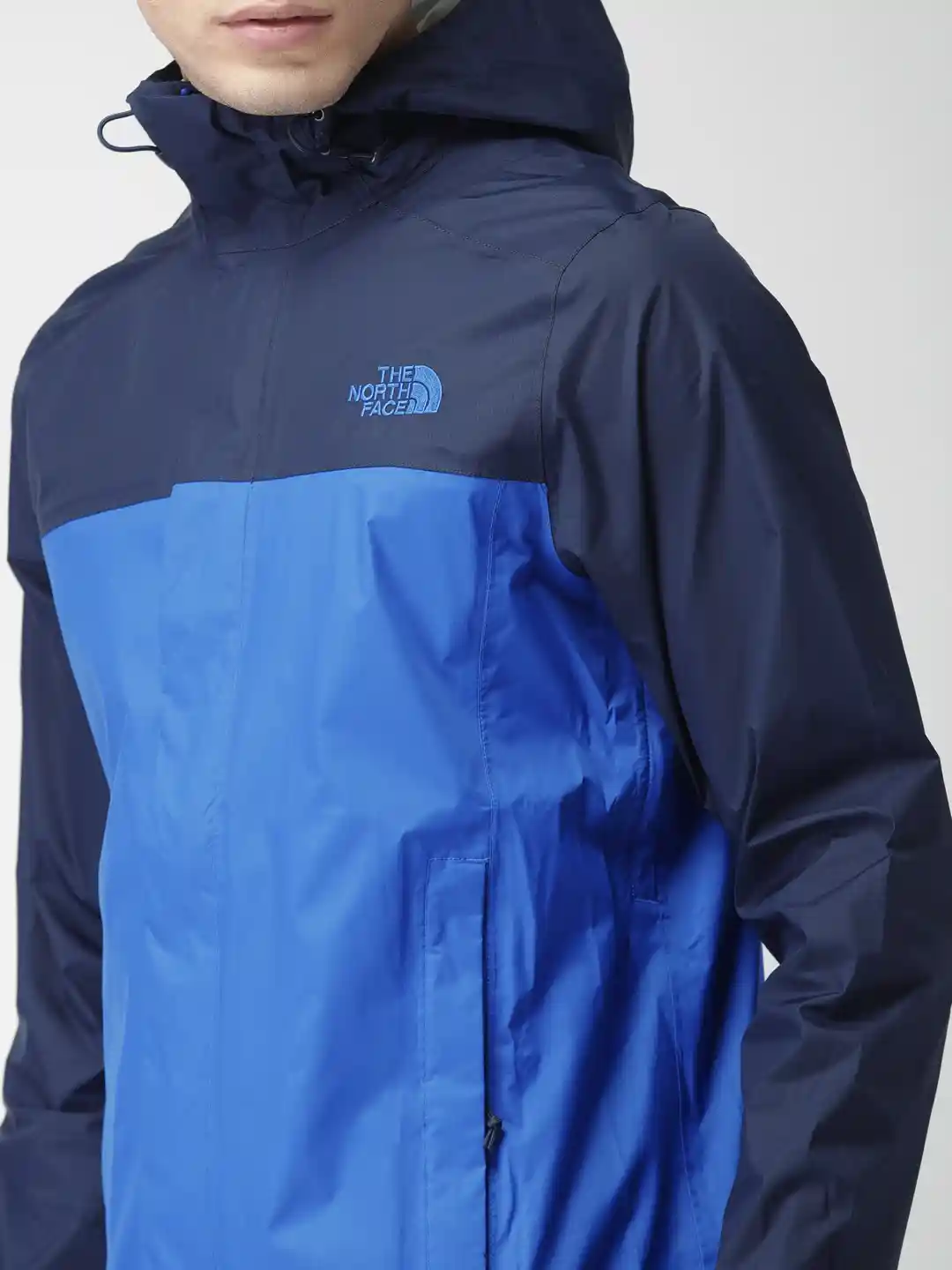 Buy The North Face Men Blue Colourblocked M VENTURE JACKET