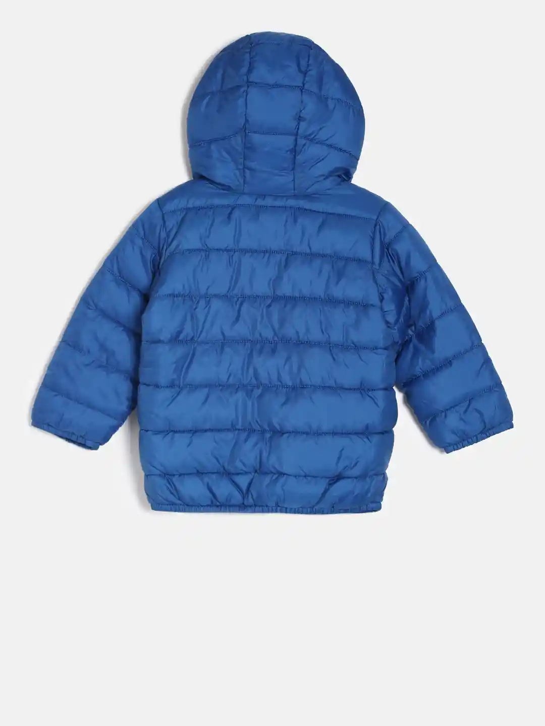 Buy The Childrens Place Boys Blue Solid Windcheater Puffer Jacket