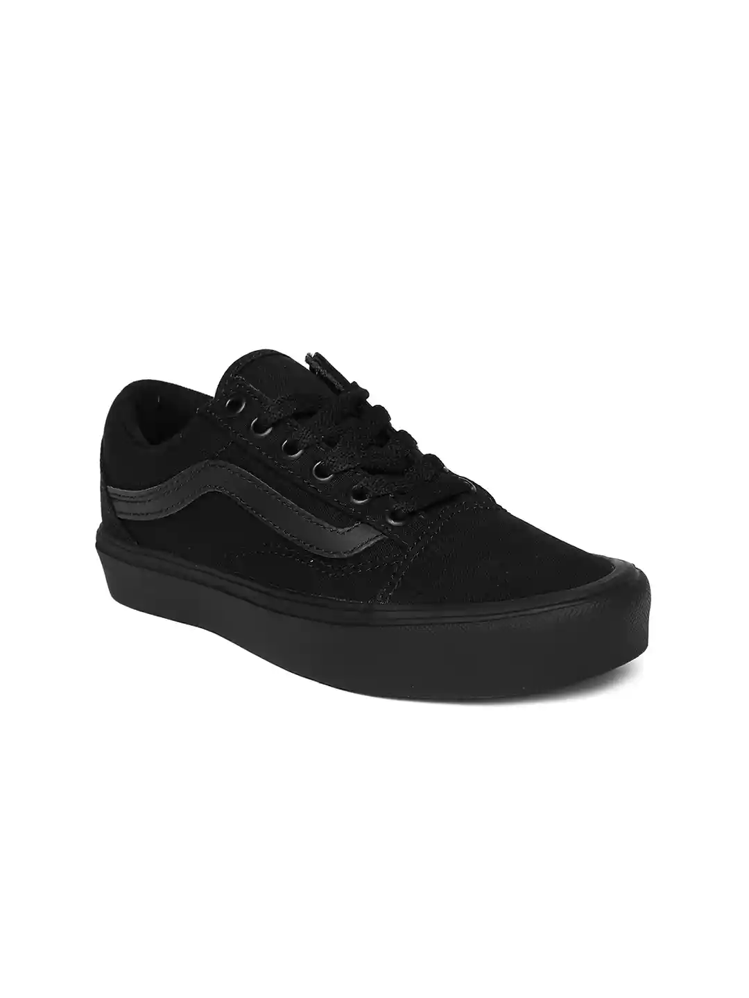 Vans Sneaker Black Leather Old Skool Vans Size Vans Unisex Black