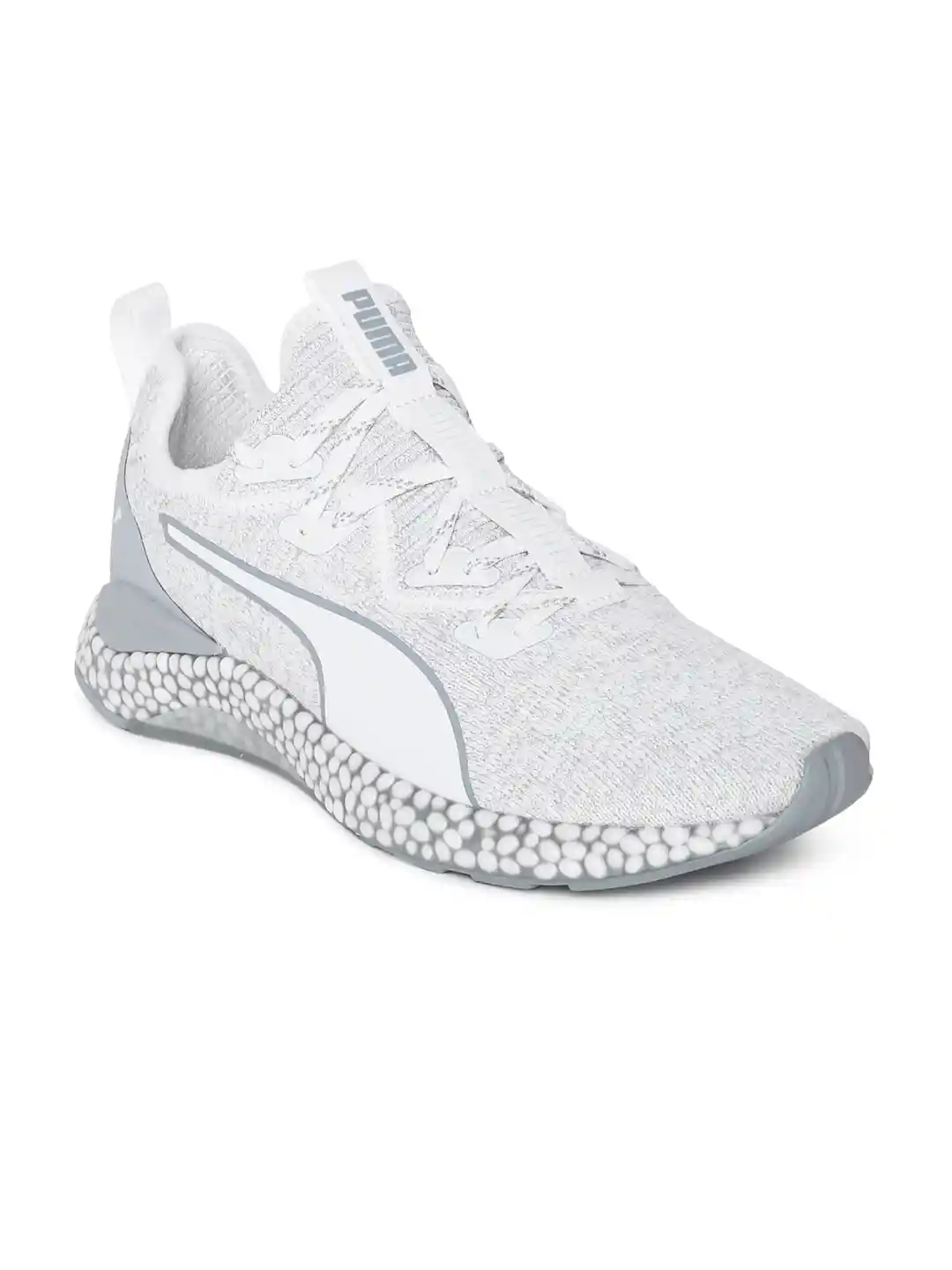 Buy Puma Kids White Solid Hybrid Runner Jr Running Shoes Sports
