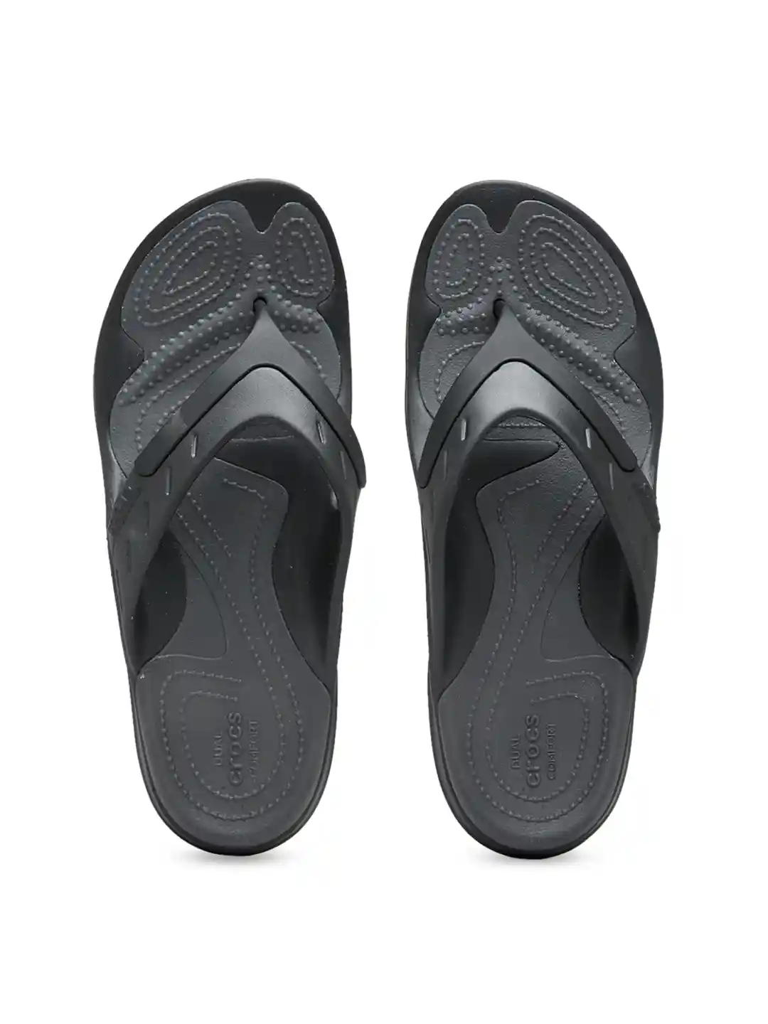Crocs Modi Men Black Solid Thong Flip-Flops