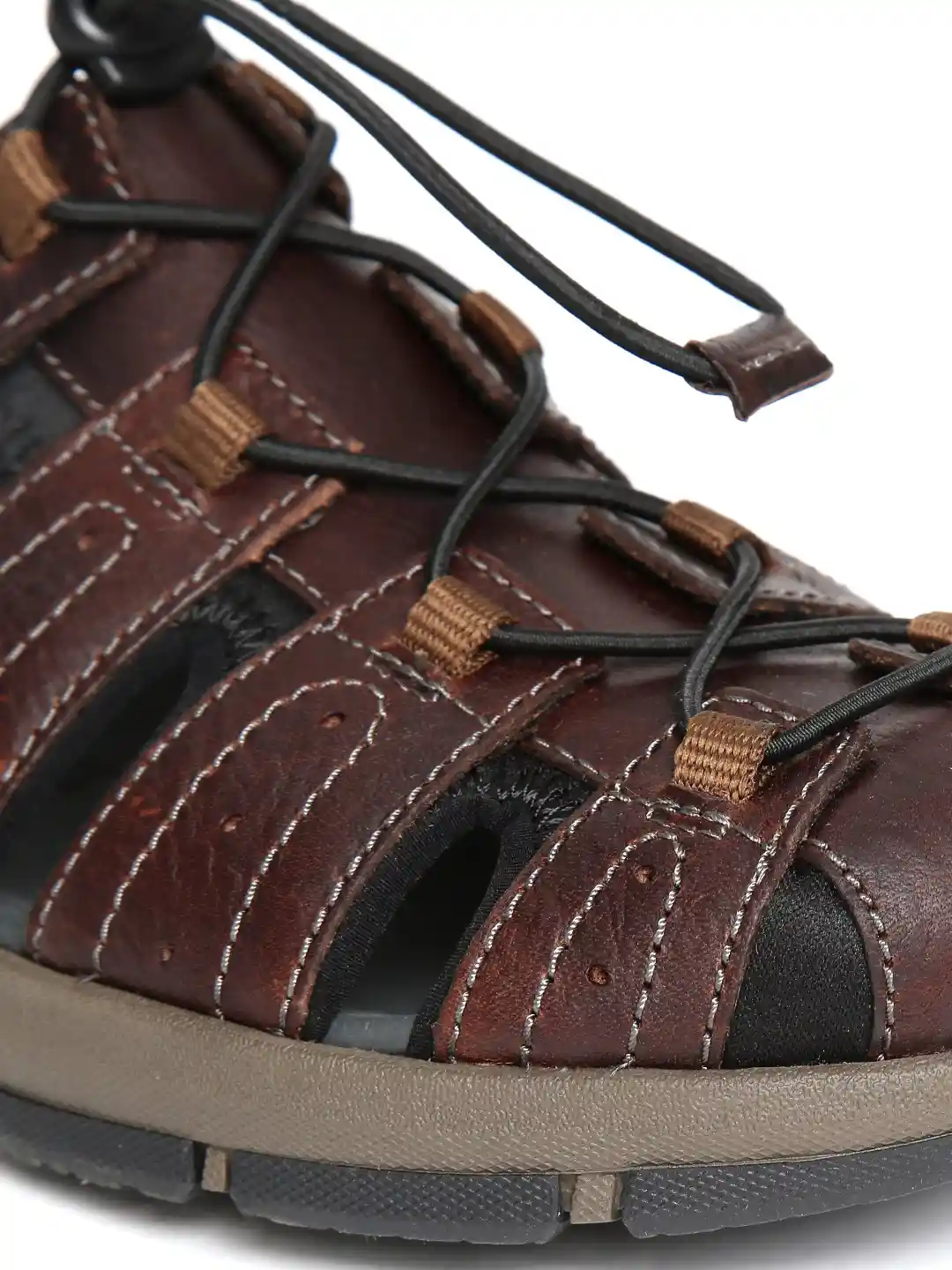 Buy Clarks Men Brown Leather Fisherman Sandals Sandals for Men