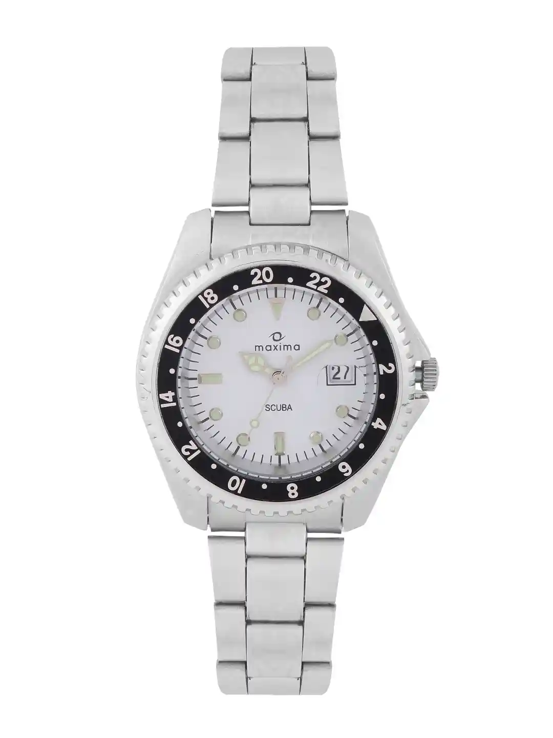 Buy maxima Attivo Men White Dial Watch 00453CMGI Watches for Men