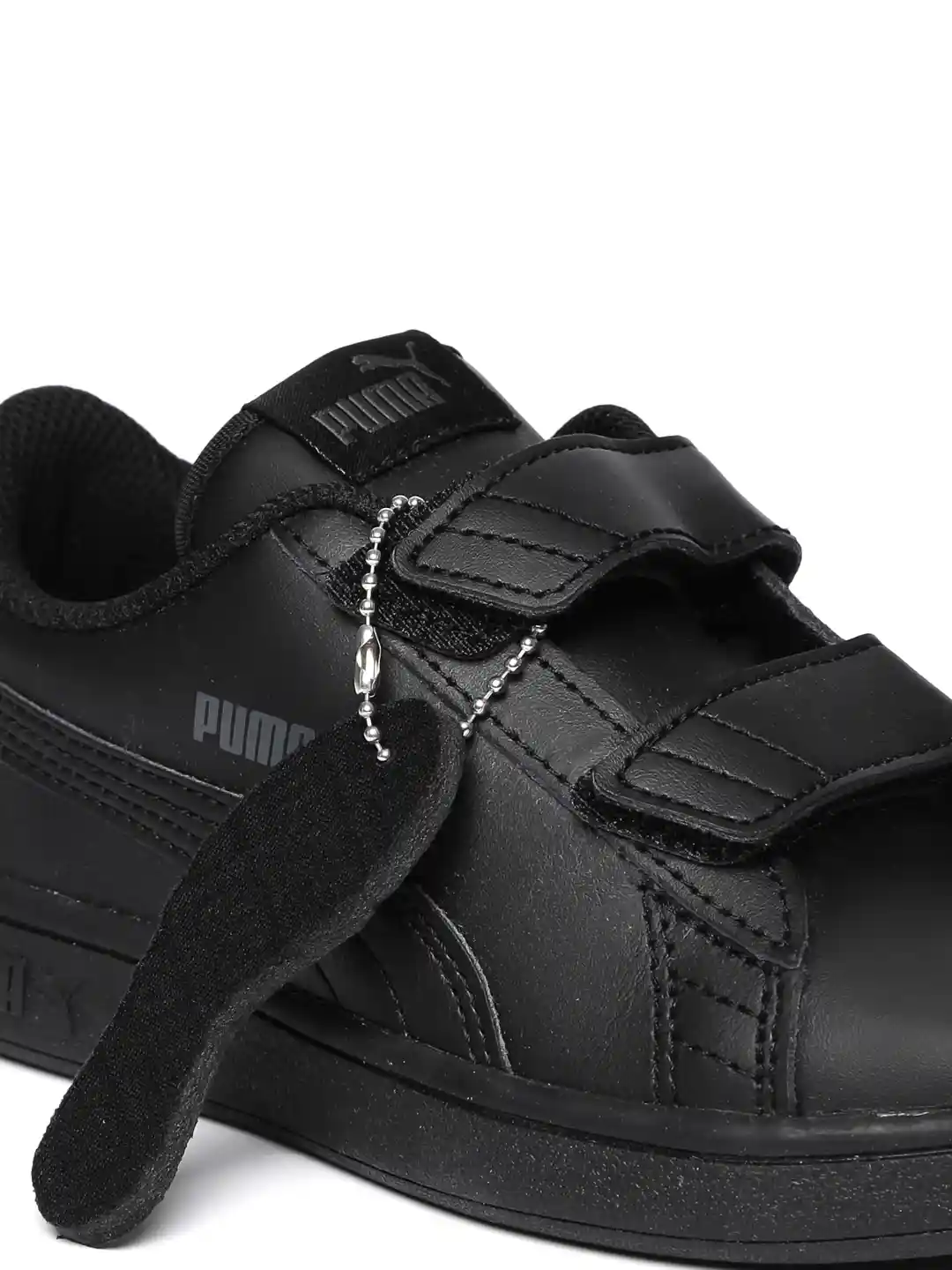 Buy Puma Unisex Black Smash v2 L V PS Sneakers Casual Shoes for