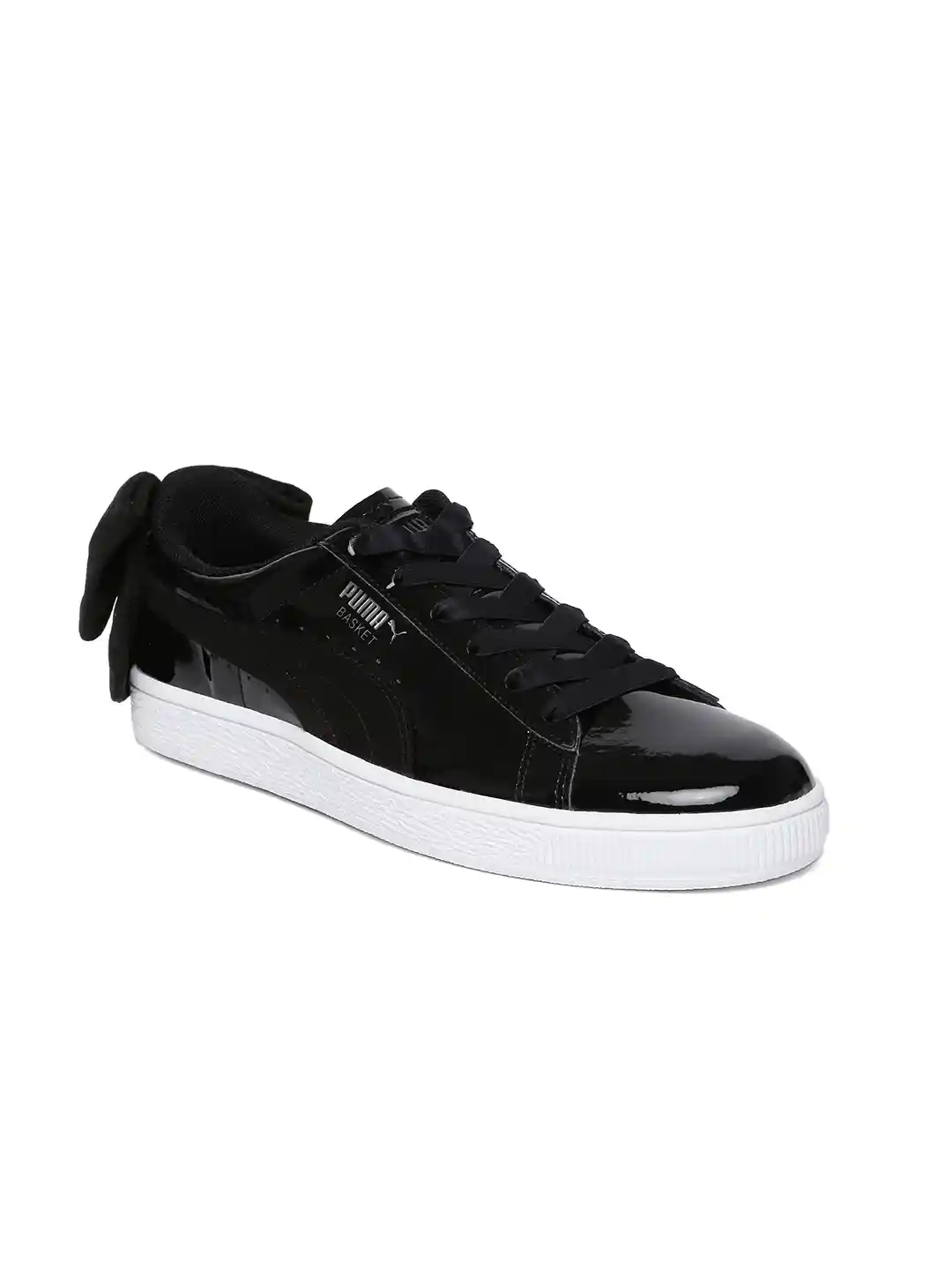 Puma Basket Sneakers Femme 2018 Puma Women Black Basket Bow SB