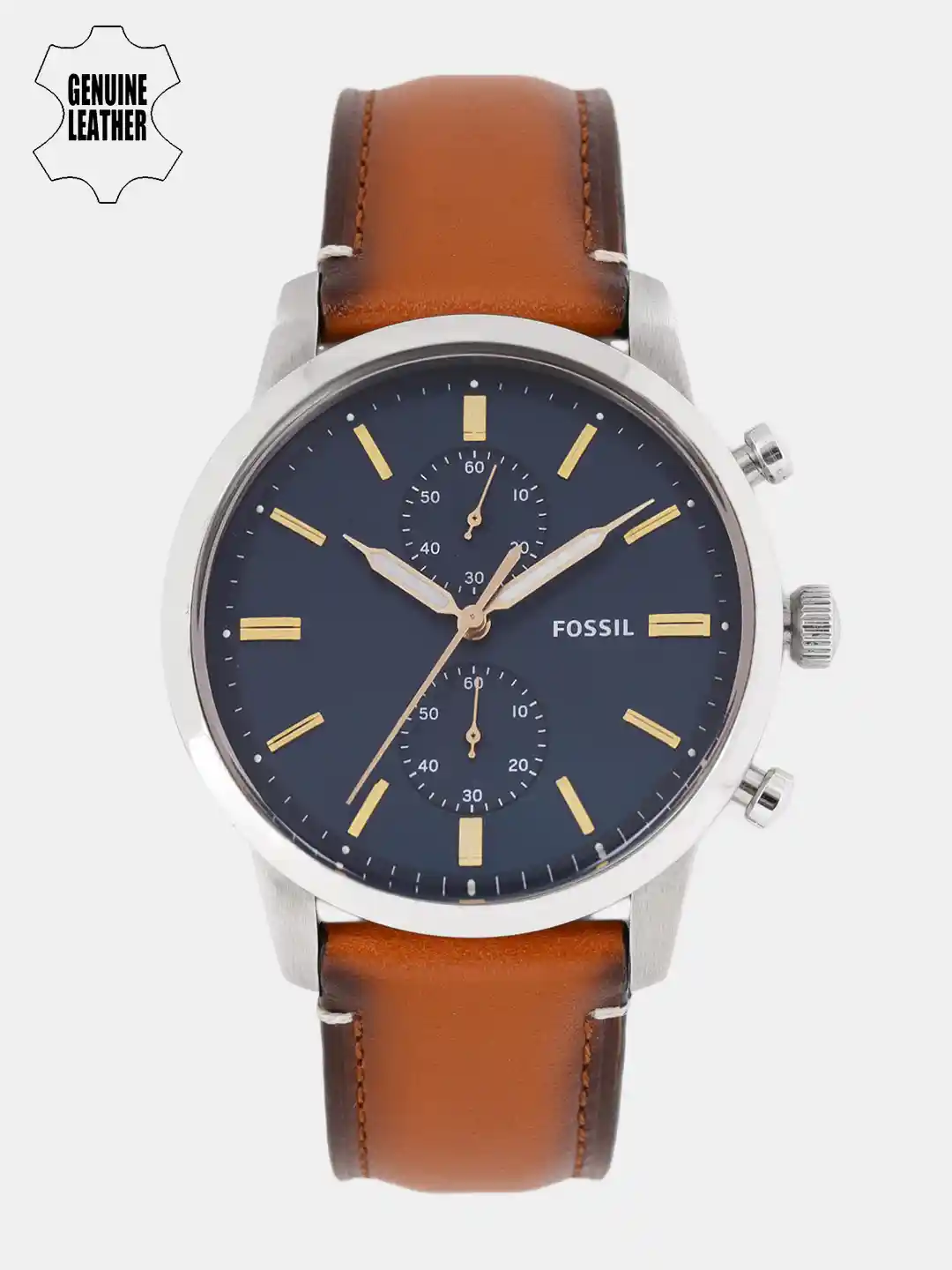Buy Fossil Men Blue Analogue Watch FS5279 Watches for Men