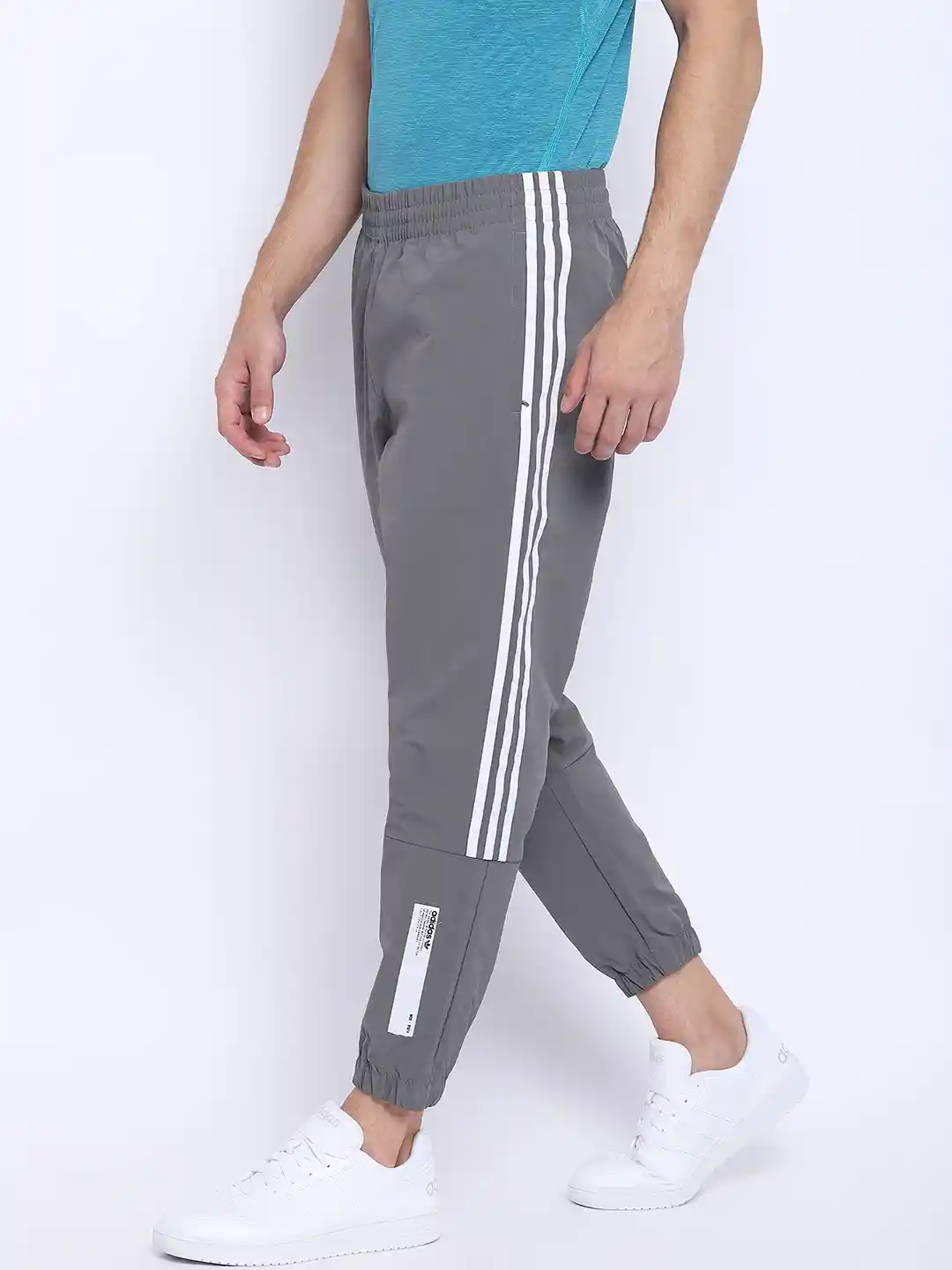 Buy ADIDAS Originals Men Grey NMD Solid Joggers Track Pants for