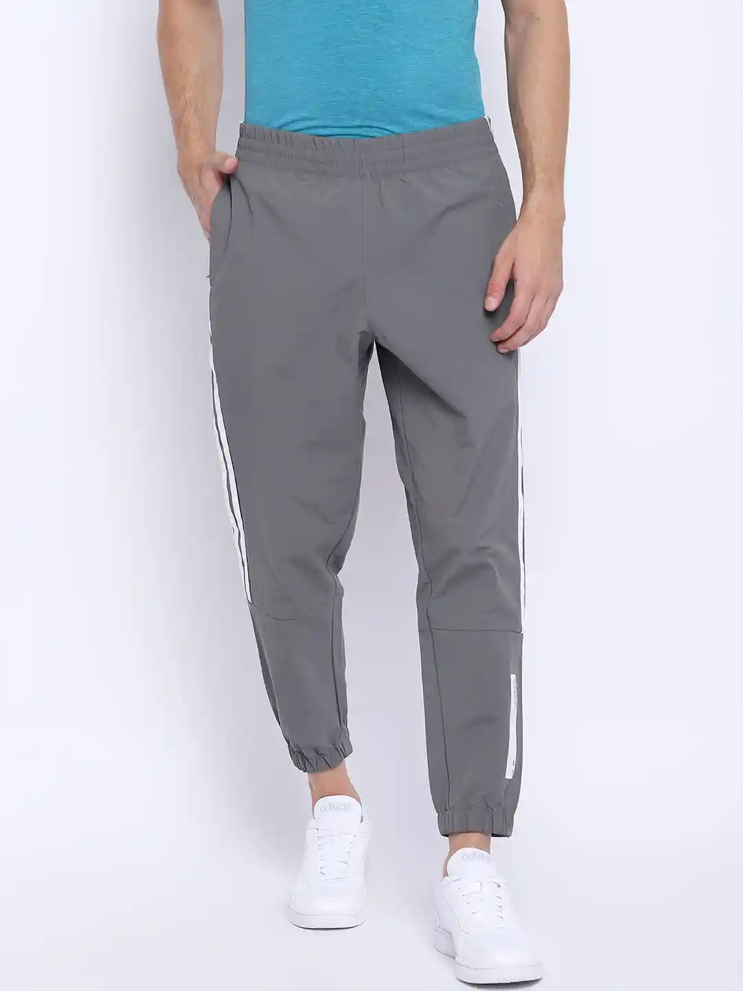 Buy ADIDAS Originals Men Grey NMD Solid Joggers Track Pants for