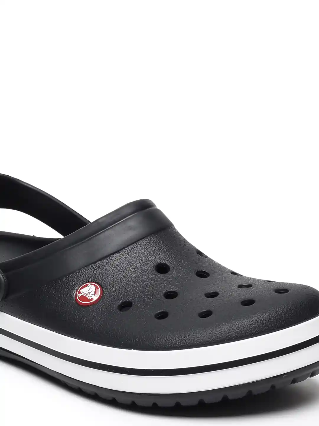 Black Crocs With Cheap Croc Type Shoes Crocs Unisex Black Clogs - Main Image