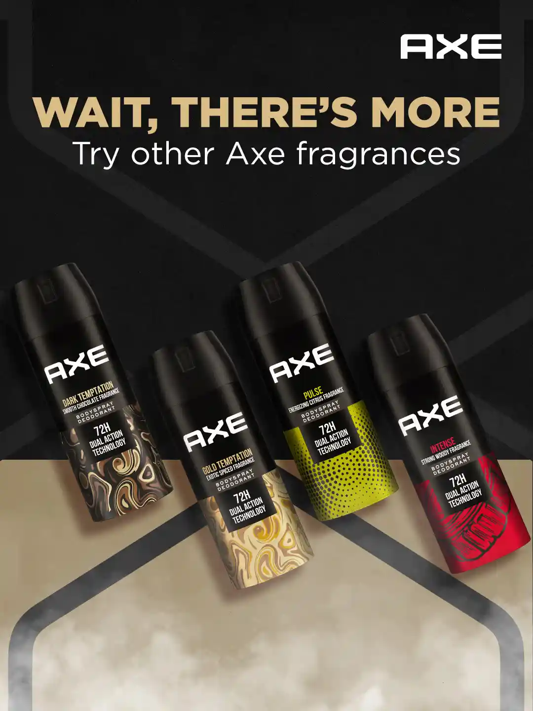 Buy Axe Gold Temptation Long Lasting Deodorant Bodyspray For Men