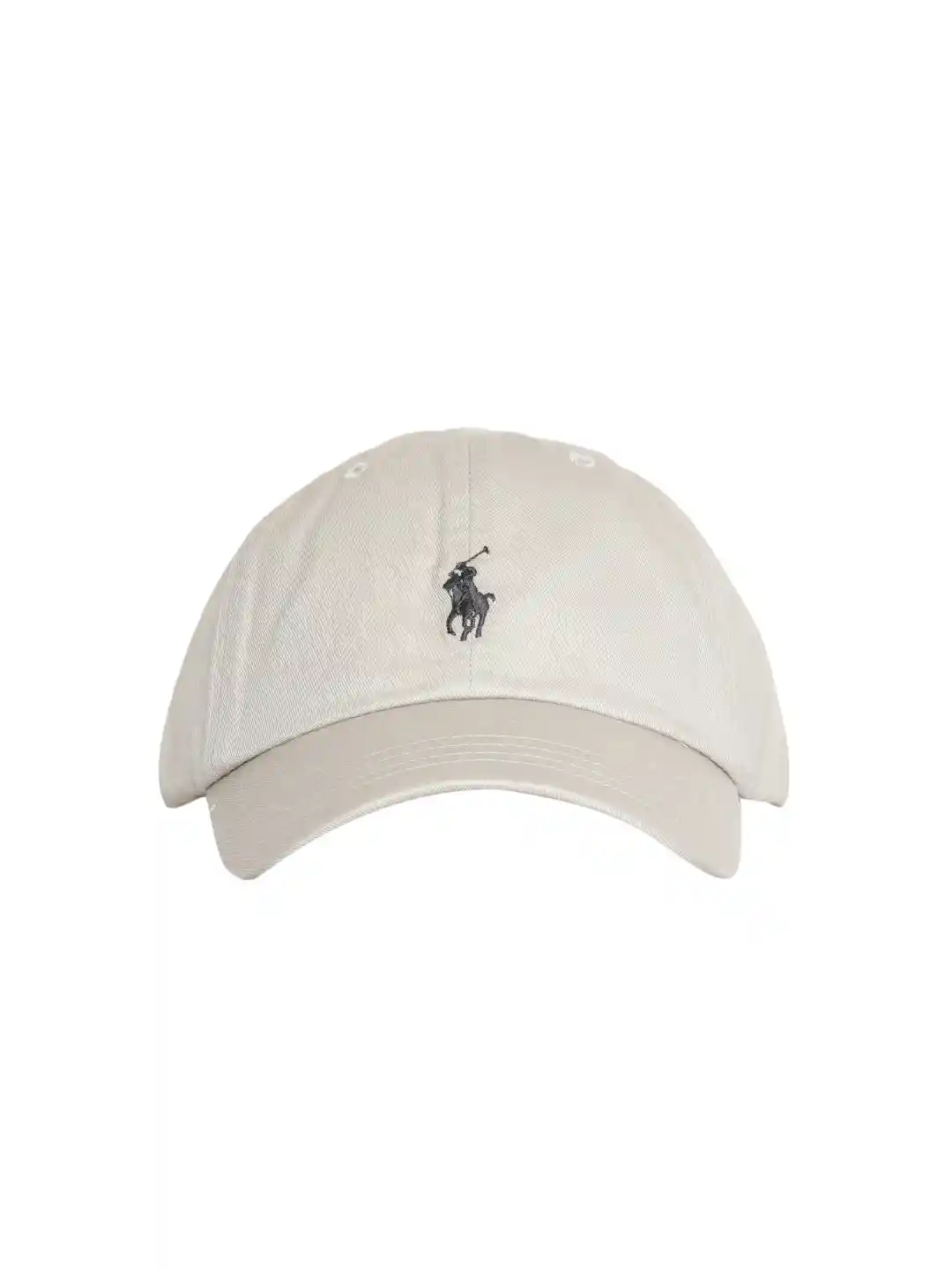 Buy Polo Ralph Lauren Men Beige Solid Cap with Embroidered Logo