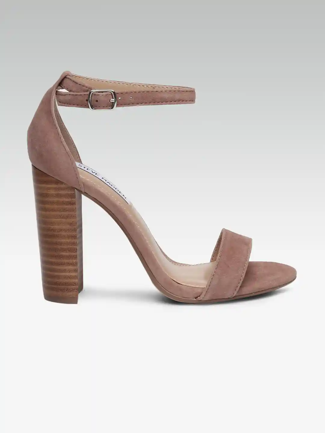 Buy Steve Madden Women Nude-Coloured Solid Sandals Heels for