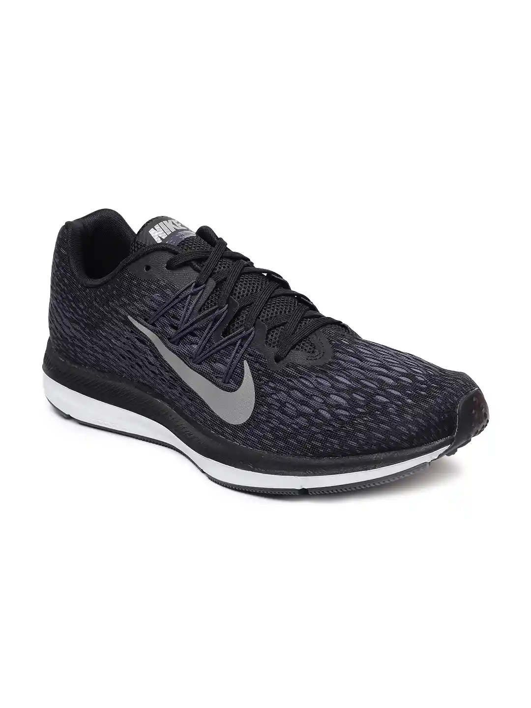 Buy Nike Men Black Zoom Winflo Running Shoes Sports Shoes for