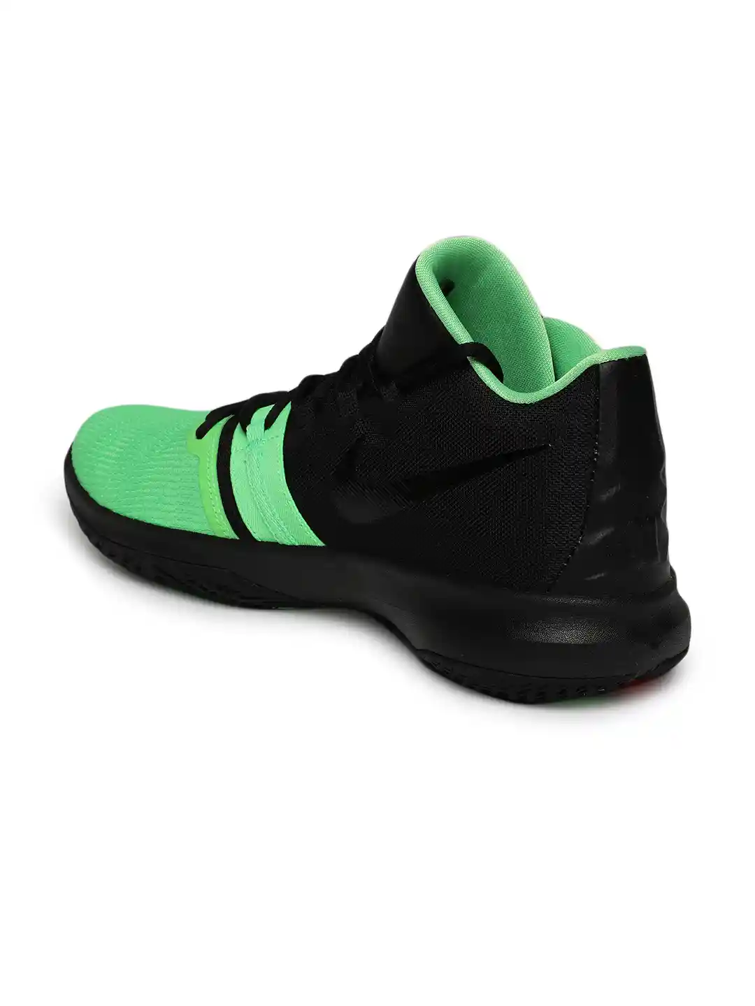 Buy Nike Men Green Black Colourblocked Mesh High-Top KYRIE