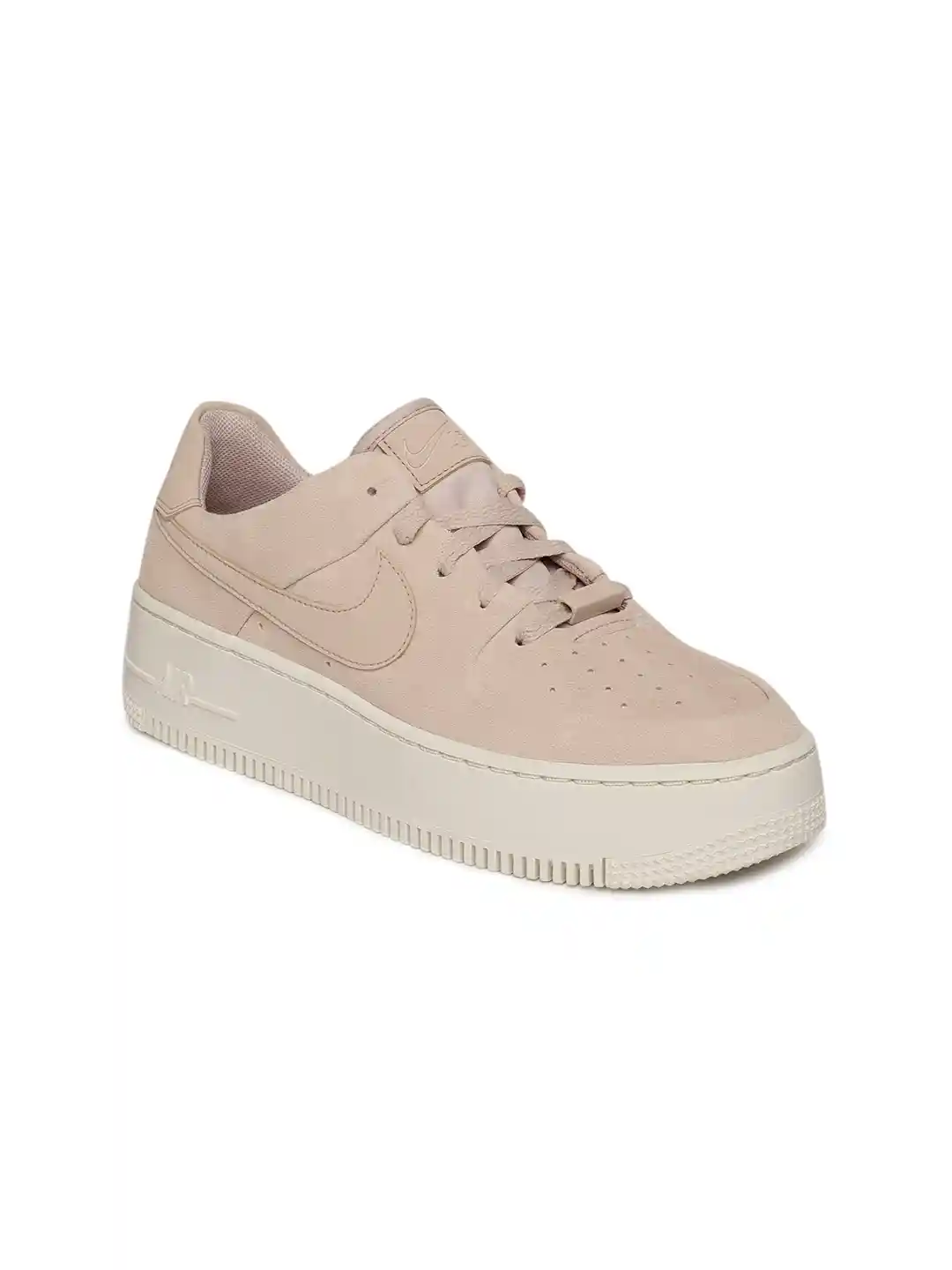 Nike Beige Women Air Force Sage Low Sneakers