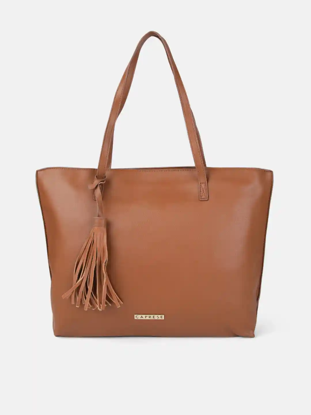 Buy Caprese Vinci Women Brown Medium Tote Bag Handbags for Women - Technical View