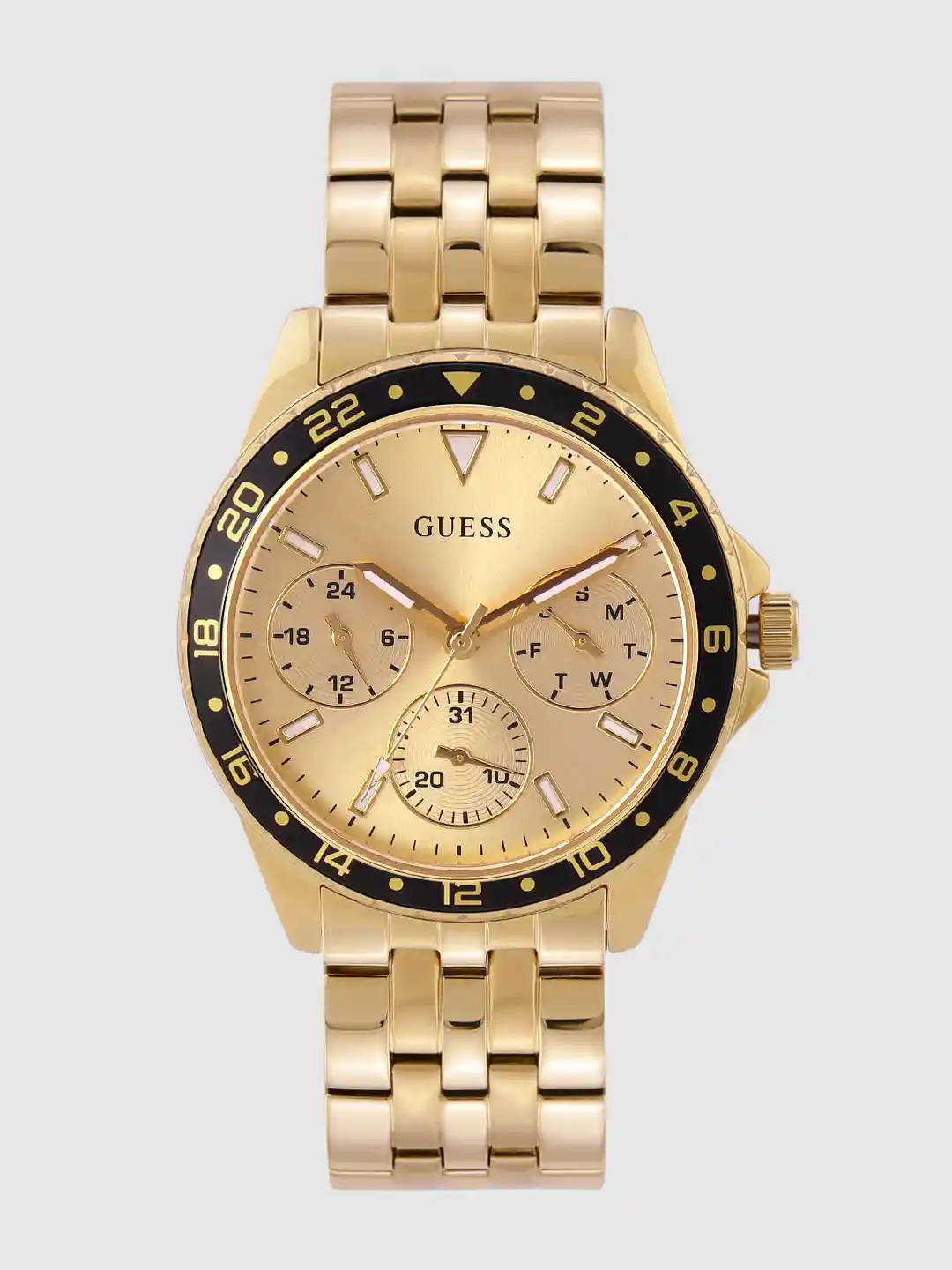 Buy GUESS Women Gold-Toned Analogue Watch W1187L1 Watches for