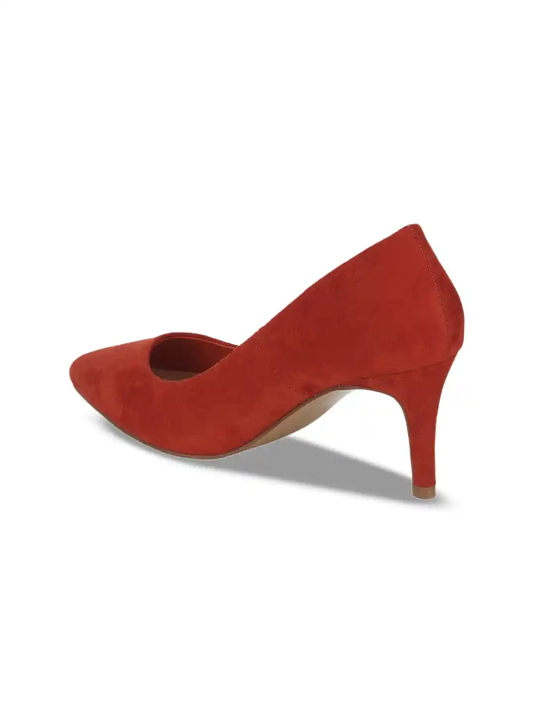 Buy Mode by Red Tape Women Red Solid Pumps Heels for Women
