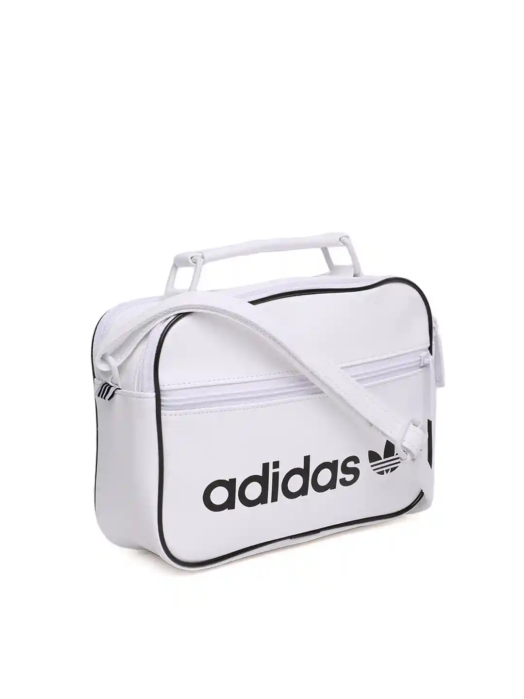 Buy Adidas Originals White Solid Sling Bag Handbags for Unisex