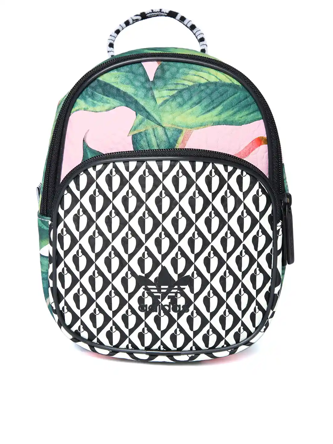 Buy ADIDAS Originals Women Green Black Mini Printed Backpack