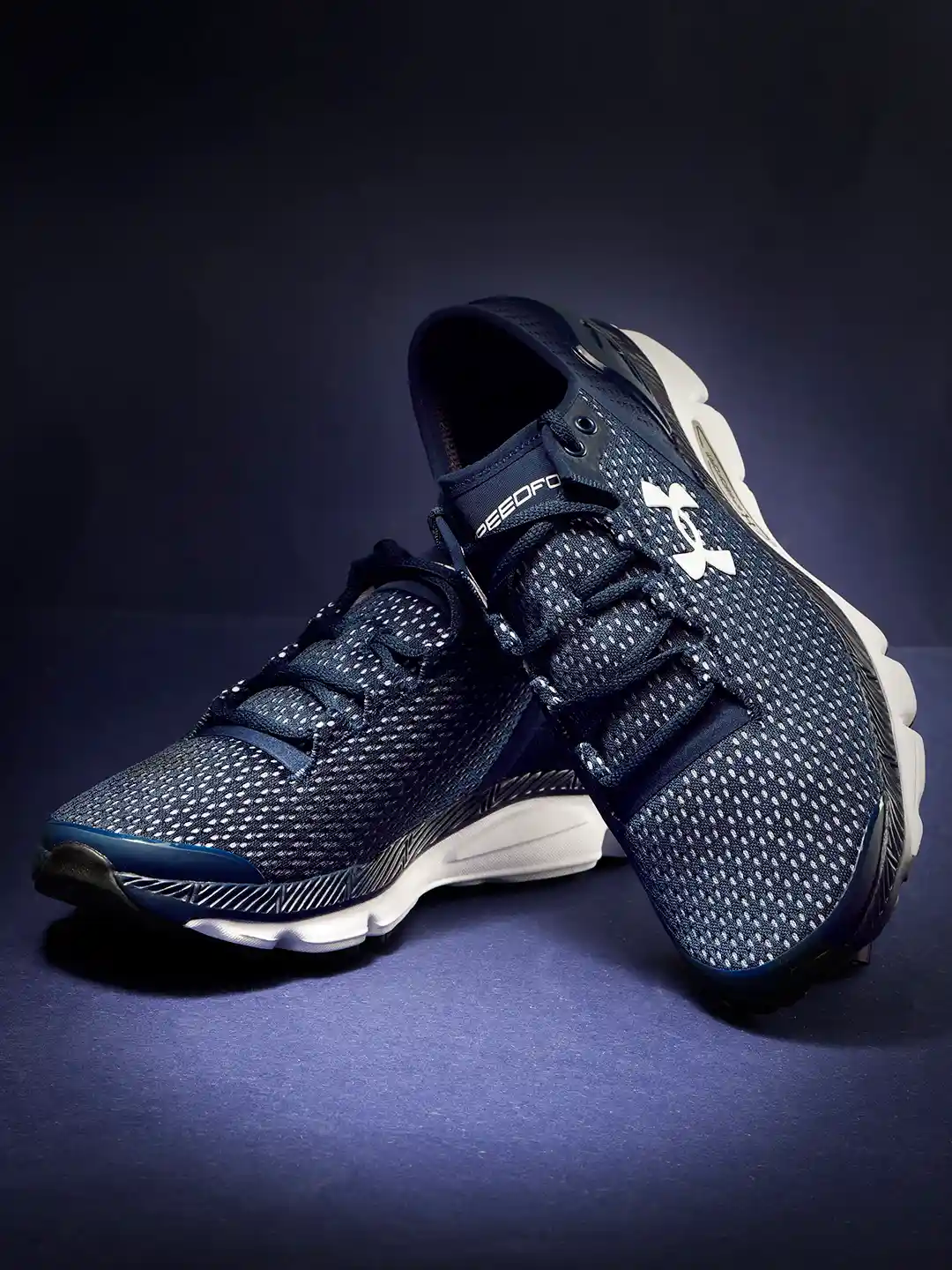 Buy UNDER ARMOUR Men Navy SpeedForm Intake Running Shoes