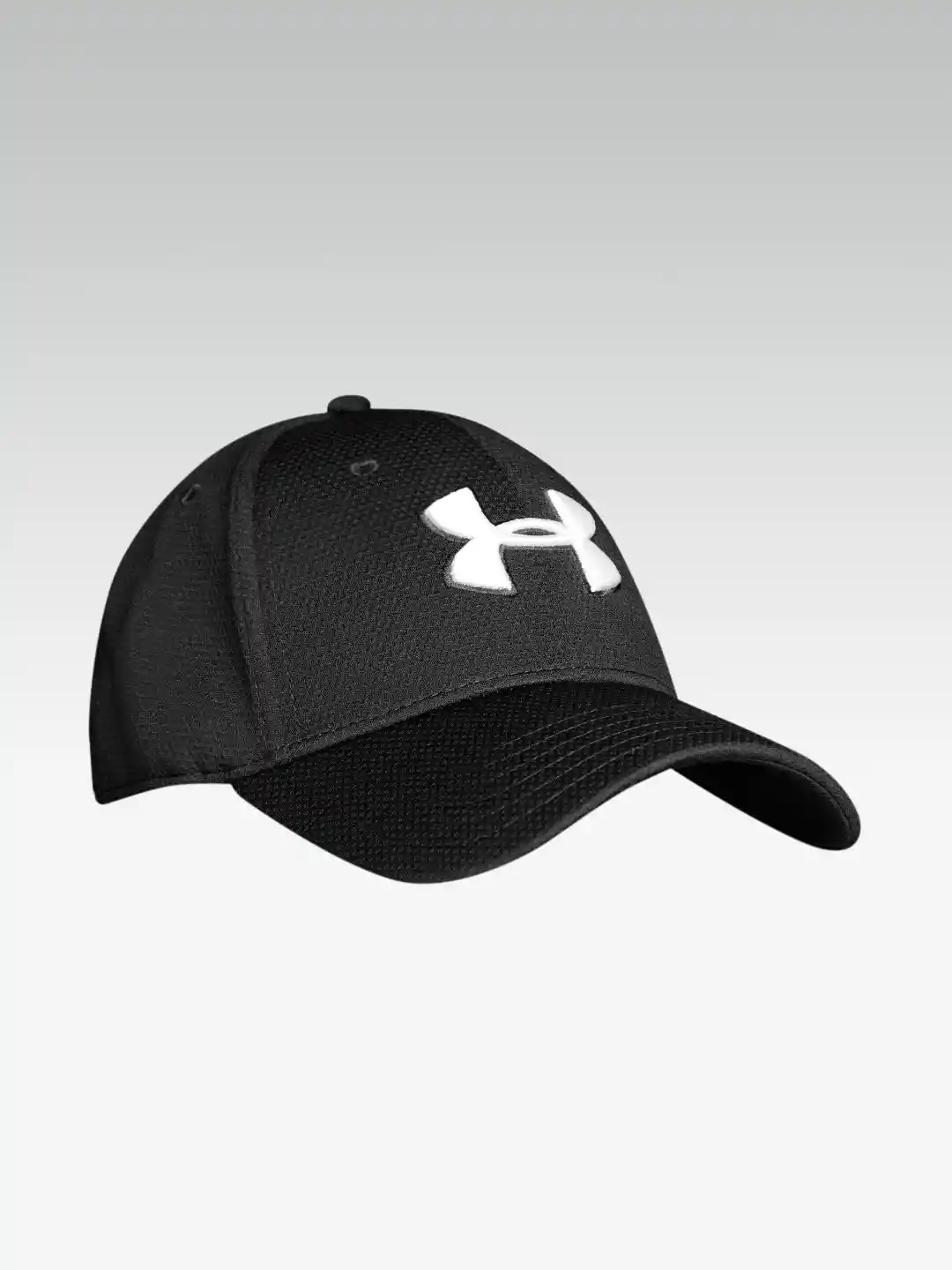 Buy UNDER ARMOUR Men Black Blitzing II Stretch Fit Cap Caps for