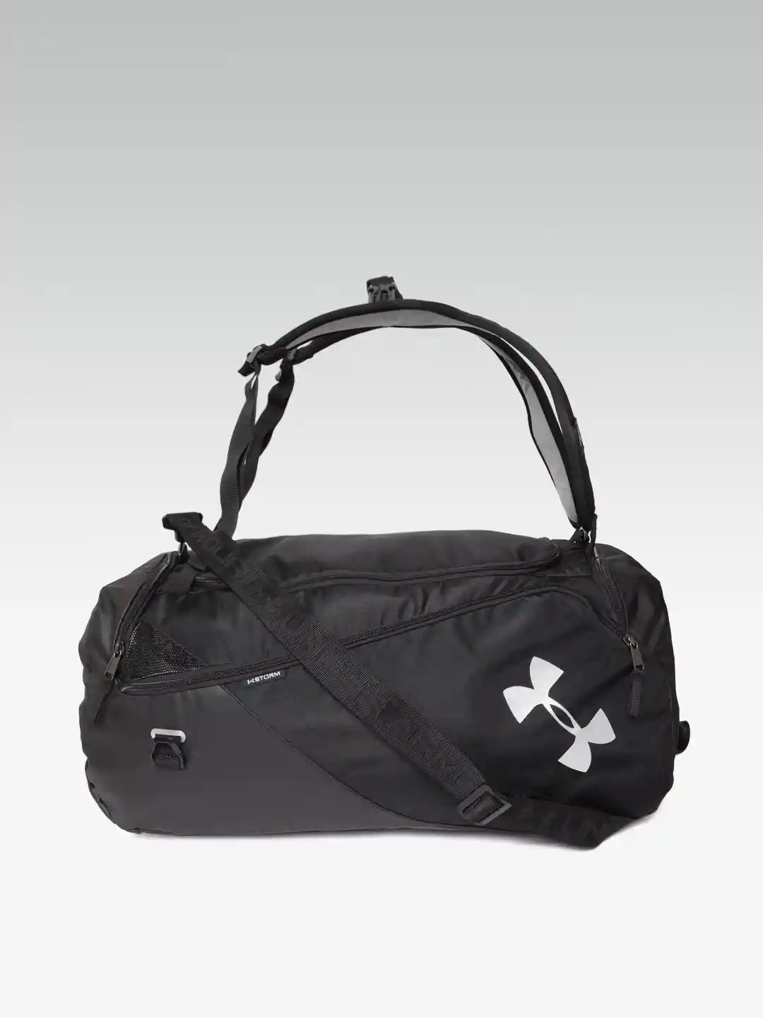 Buy UNDER ARMOUR Men Black Contain Duo Duffel Bag cum Backpack