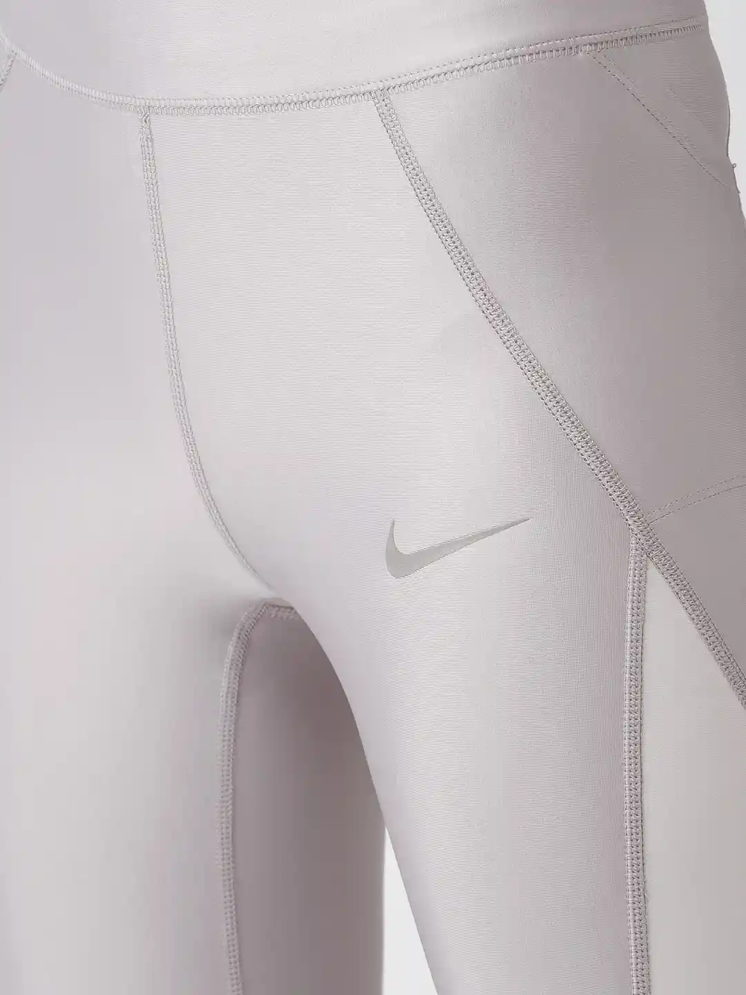 Buy Nike Women Grey Solid AS W NK Speed Tight Fit DRI-FIT Tights