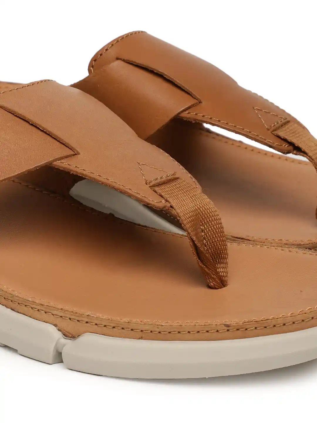 Buy Clarks Men Brown Leather Comfort Sandals Sandals for Men