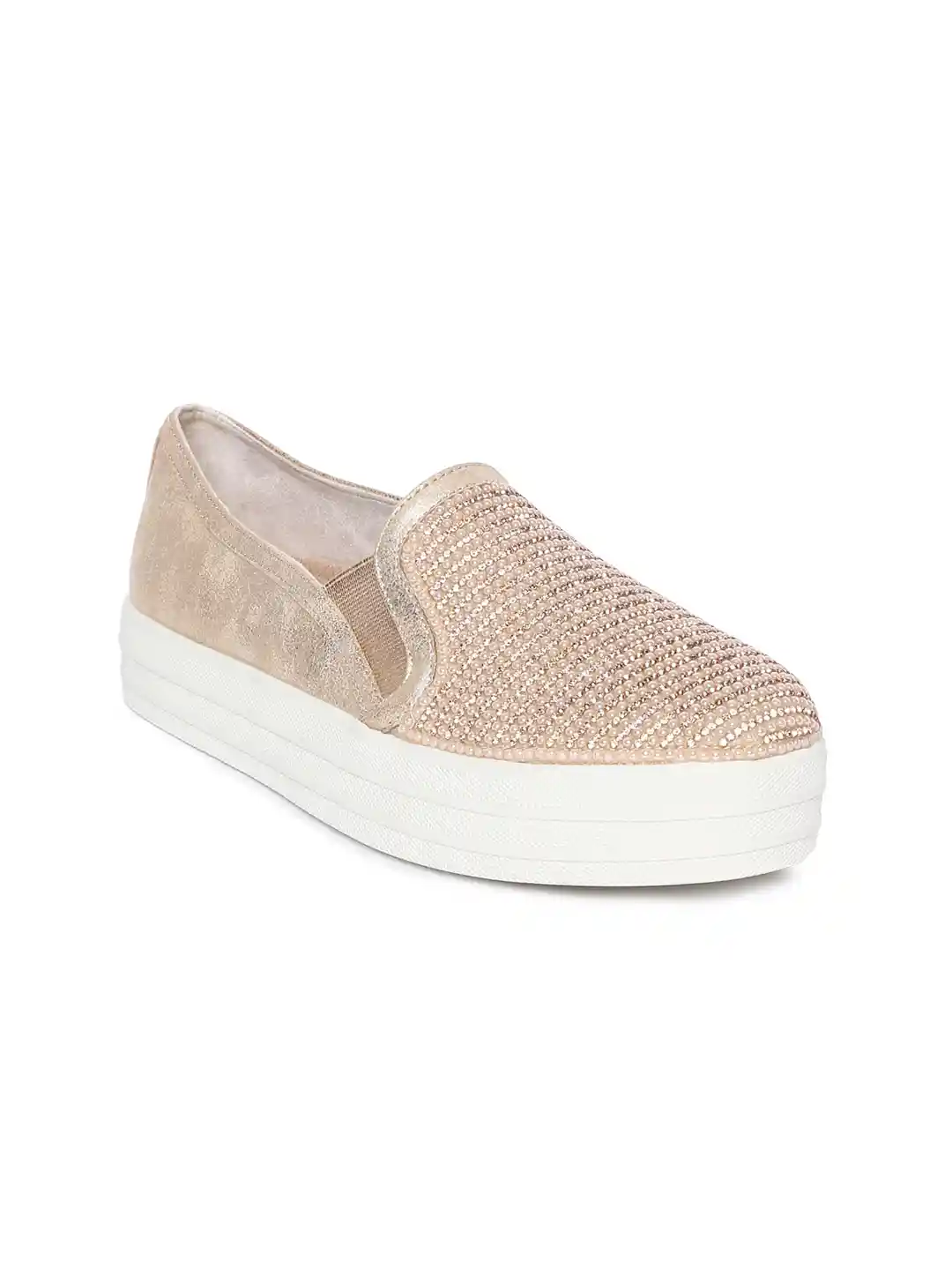 Pink Skechers Memory Foam Womens Gold Skechers Women Gold-Toned