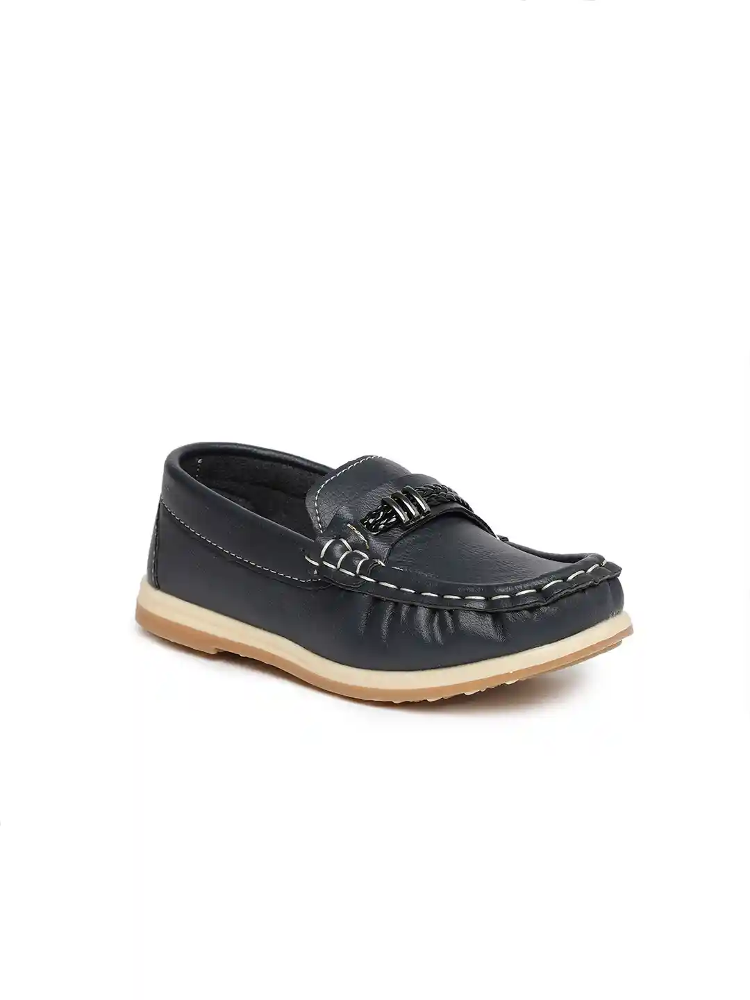 Kittens Boys Navy Blue Loafers