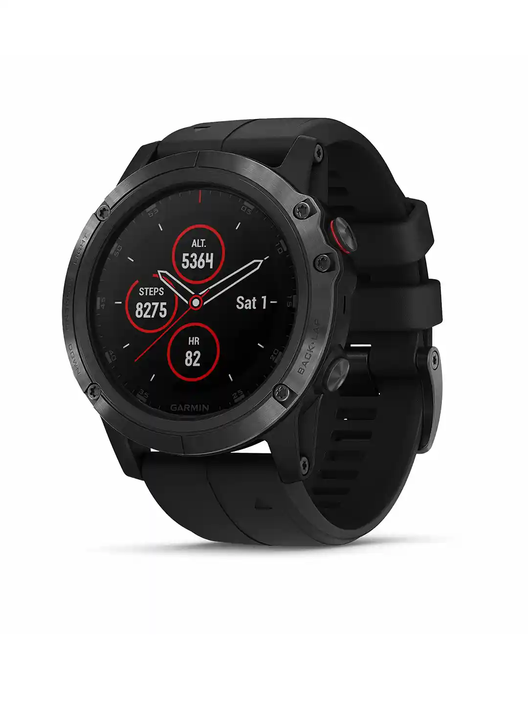 Buy Garmin Fenix 5X Plus Sapphire With Black Band Smart Watches