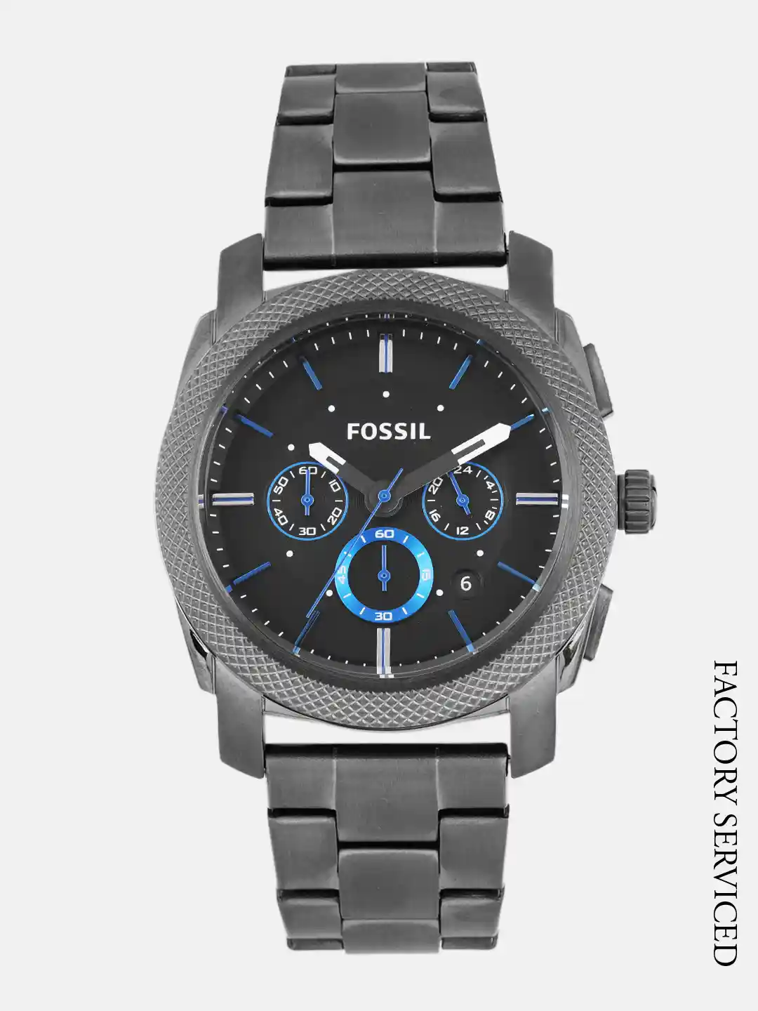 Buy Fossil Men Black Factory Service Analogue Watch Watches for