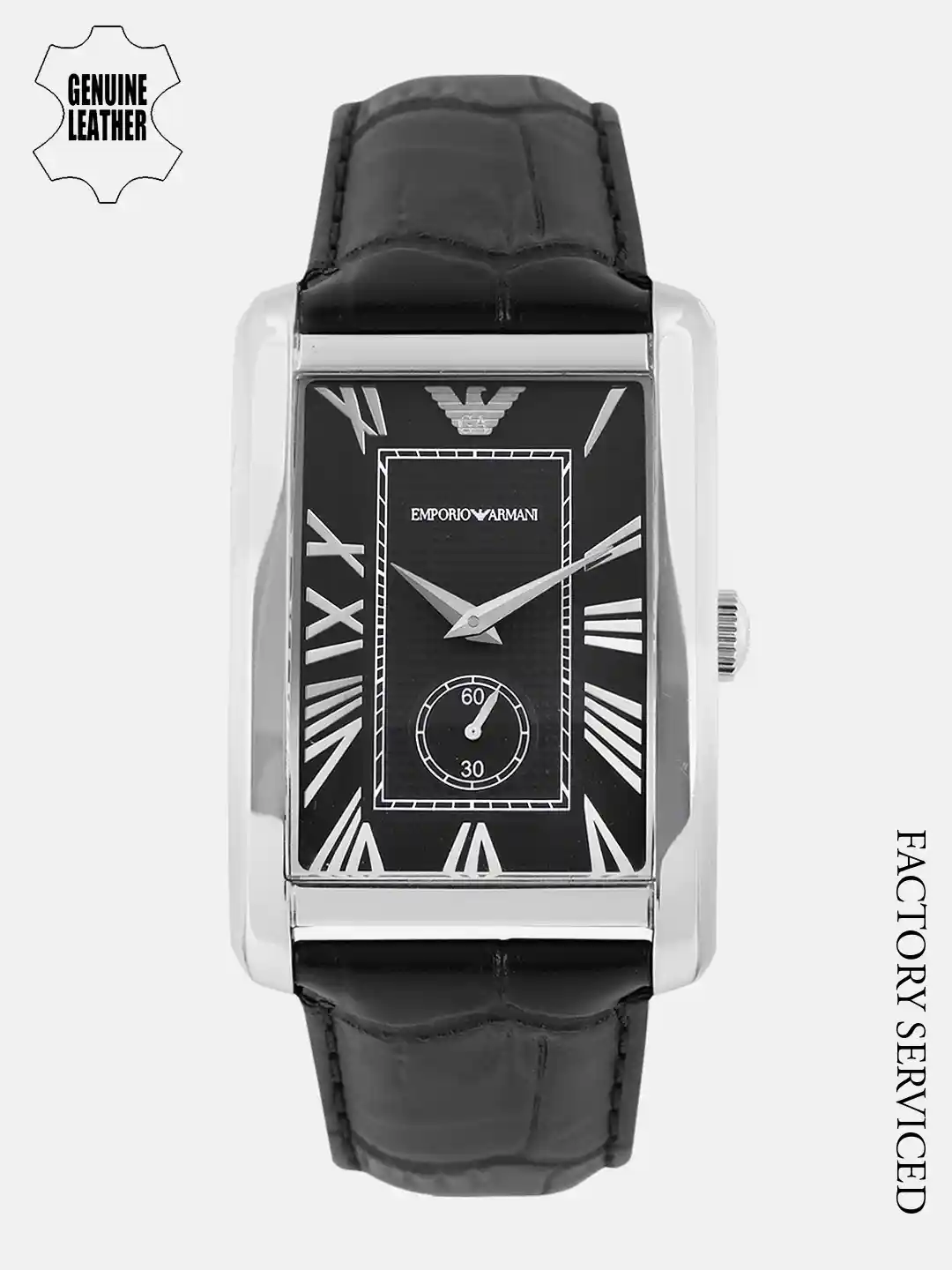 Buy Emporio Armani Men Black Factory Serviced Analogue Watch