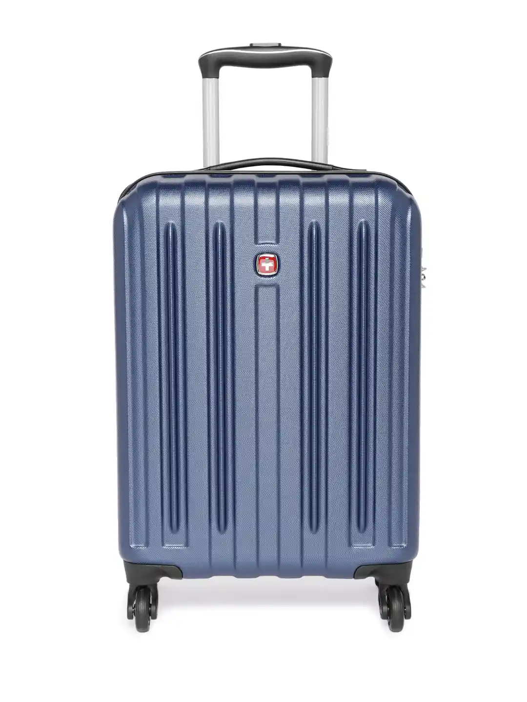 Buy Swiss Gear Blue 19'Spinner With TSA Lock Blue Trolley Bag