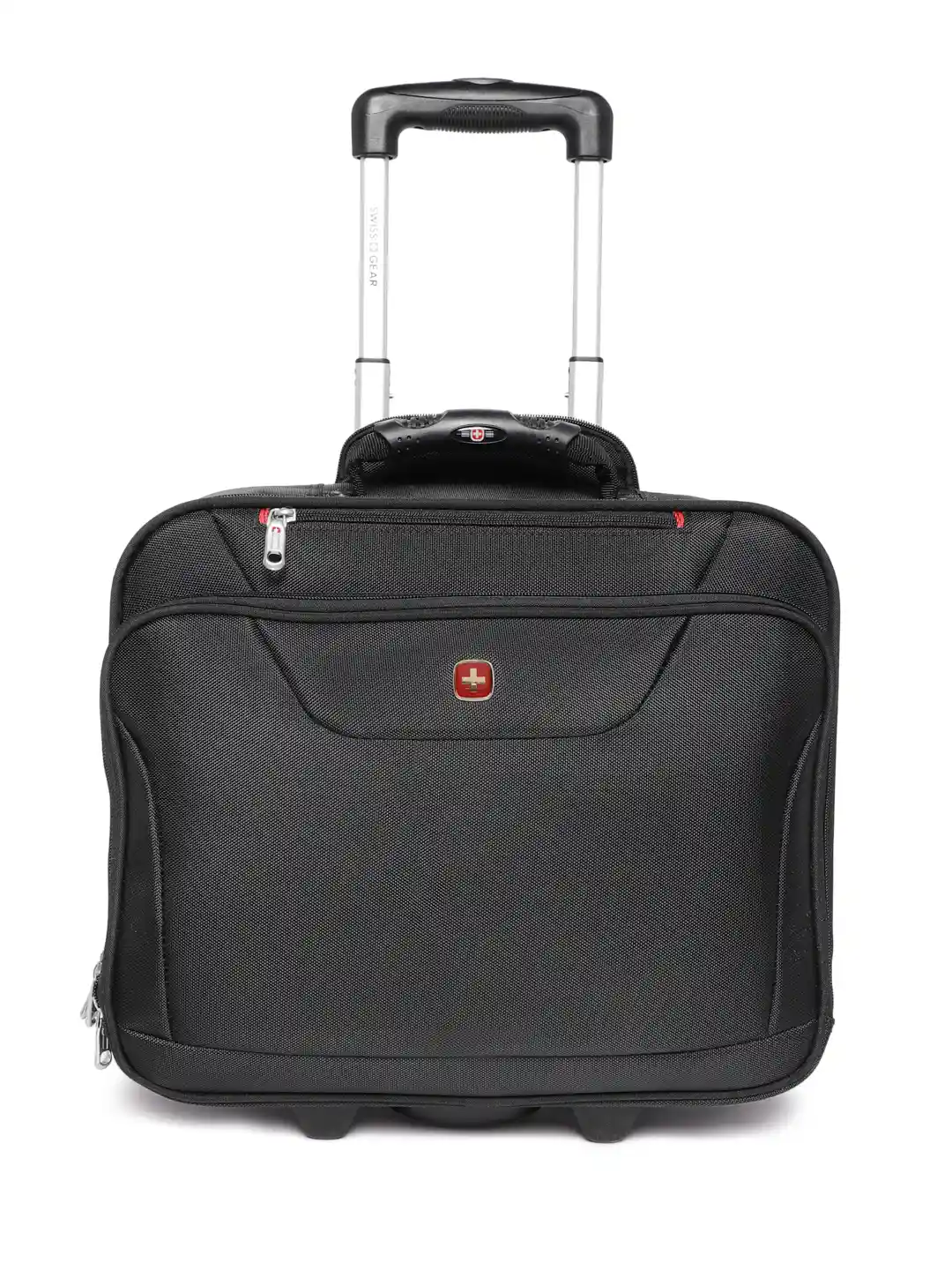 Buy Swiss Gear Black Solid Trolley Bag Trolley Bag for Unisex