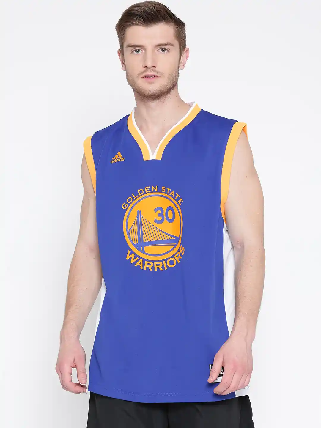 Buy ADIDAS Blue INT Replica 30 Warriors Printed NBA Basketball